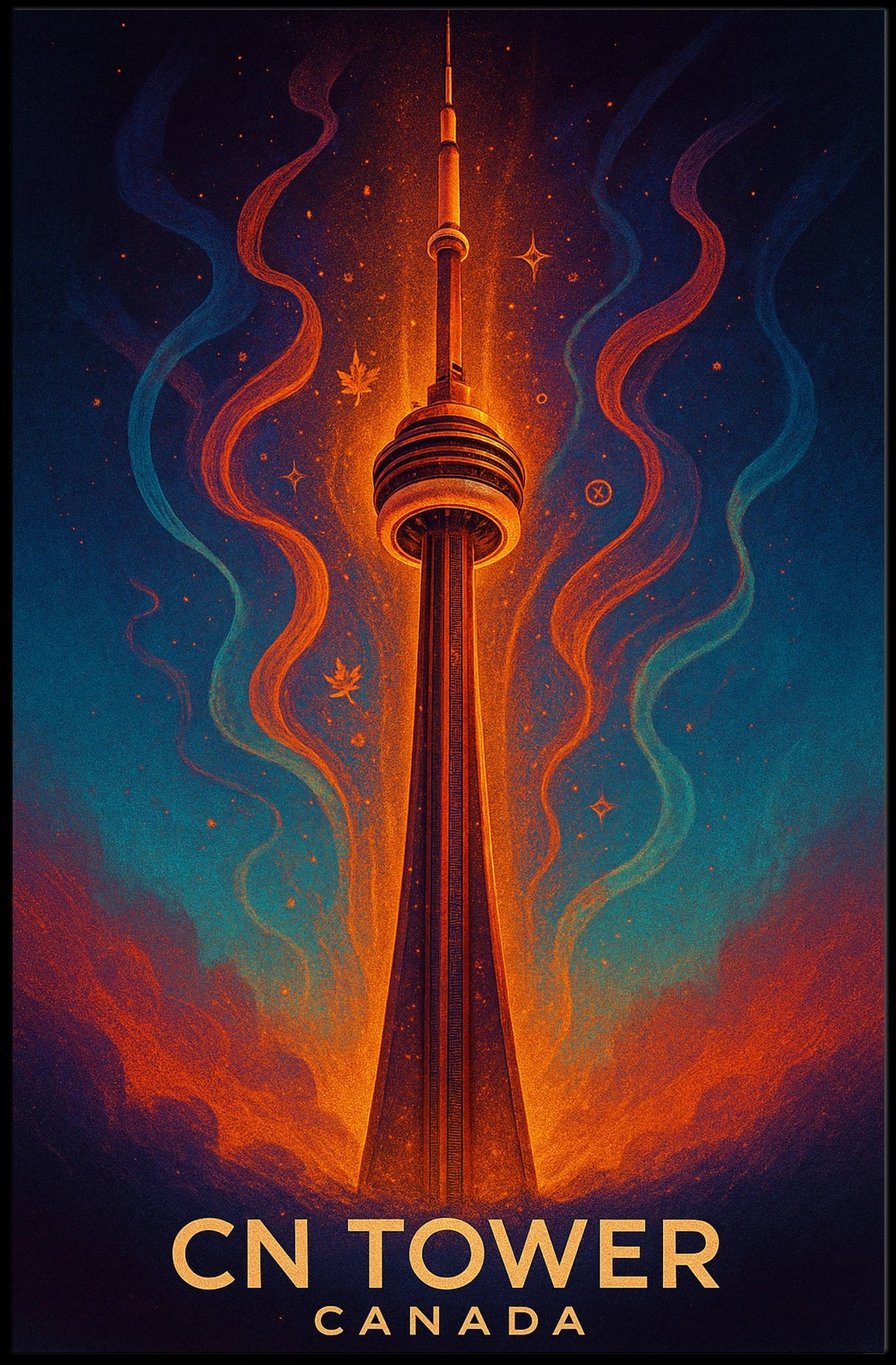 CN Tower Canada Poster