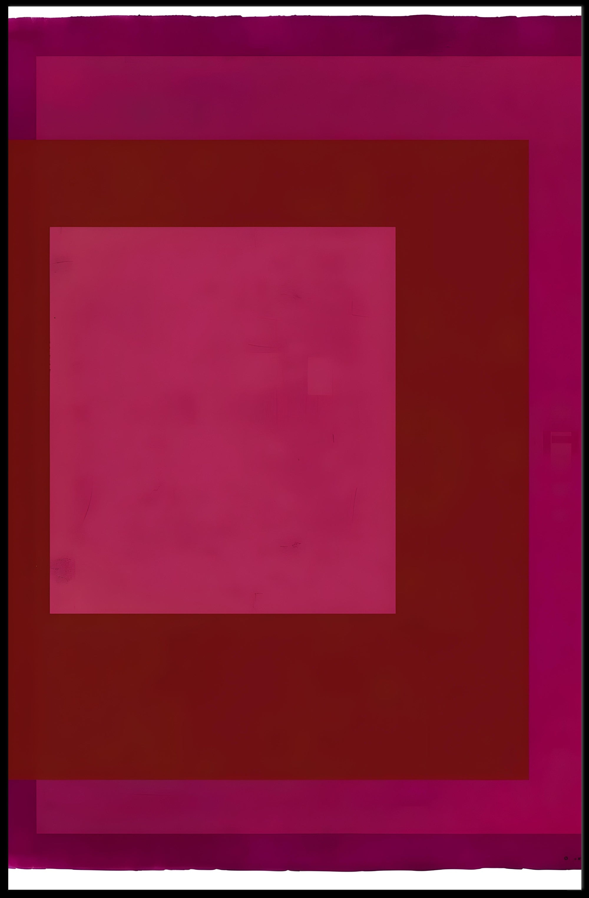 Abstract Shades of Red Poster