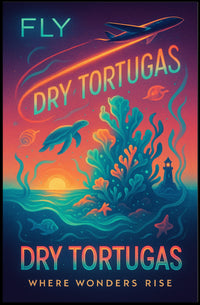 Discover Dry Tortugas Poster