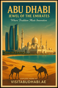 Abu Dhabi's Jewel Tradition Meets Innovation Travel Poster