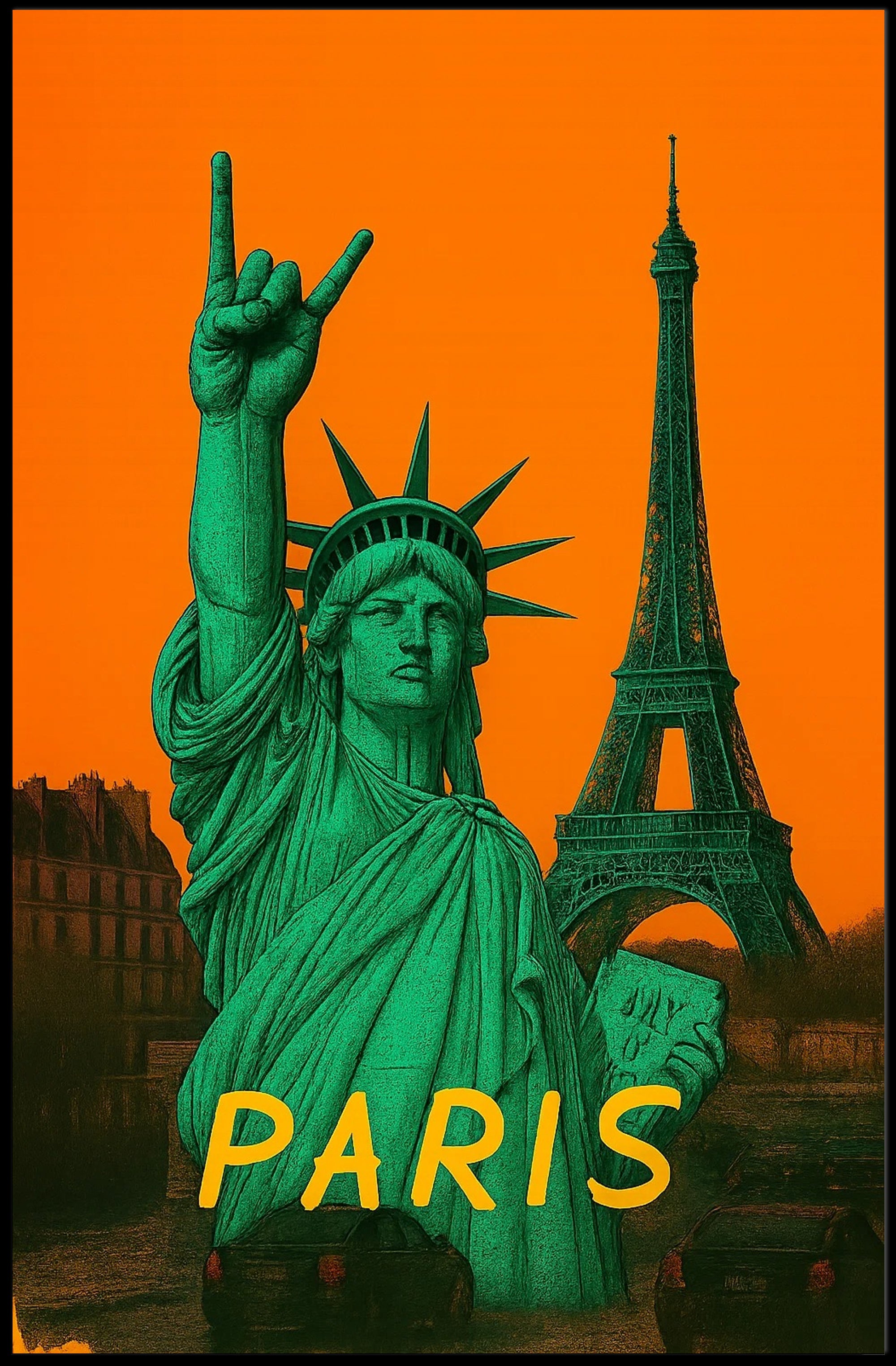 Paris Fusion Poster PosterGoat