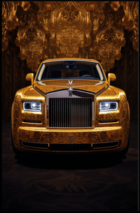 Golden Elegance Poster PosterGoat