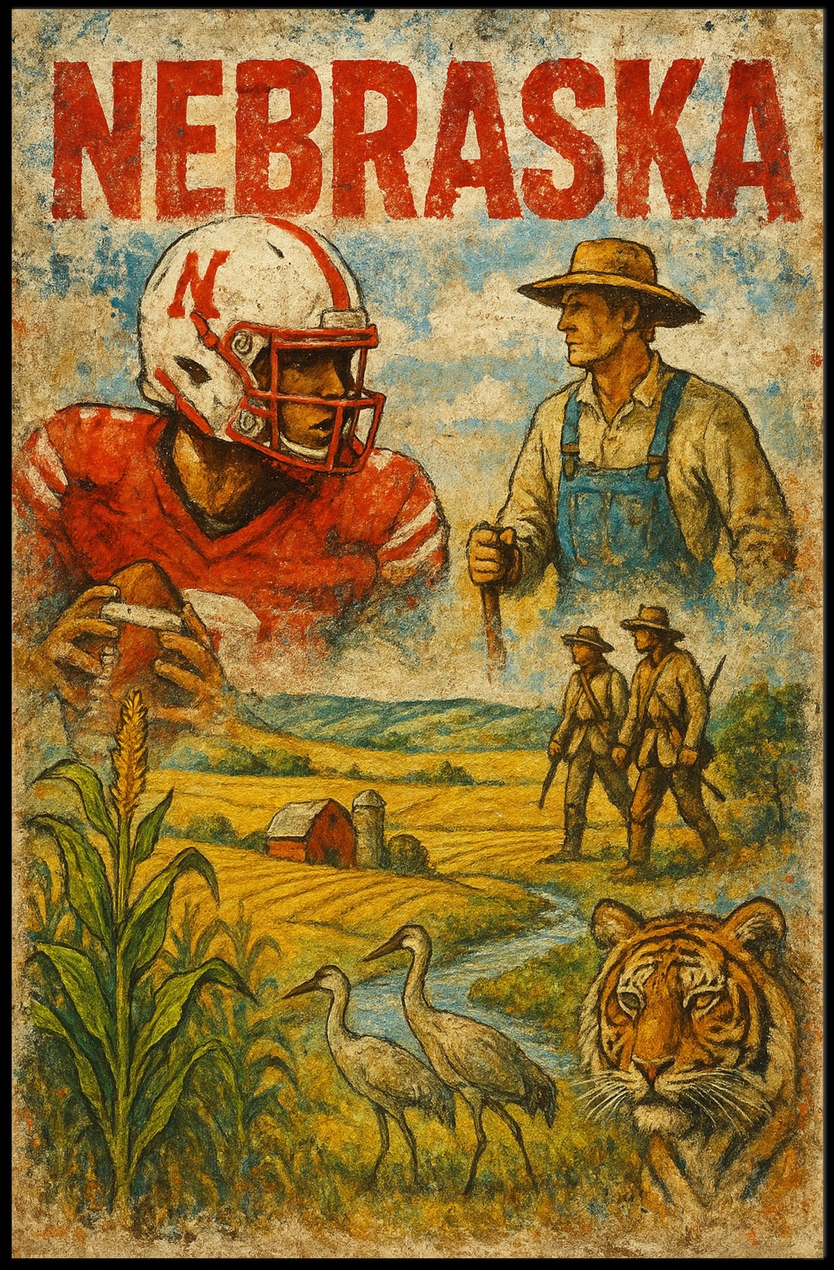 Nebraska Heritage Poster