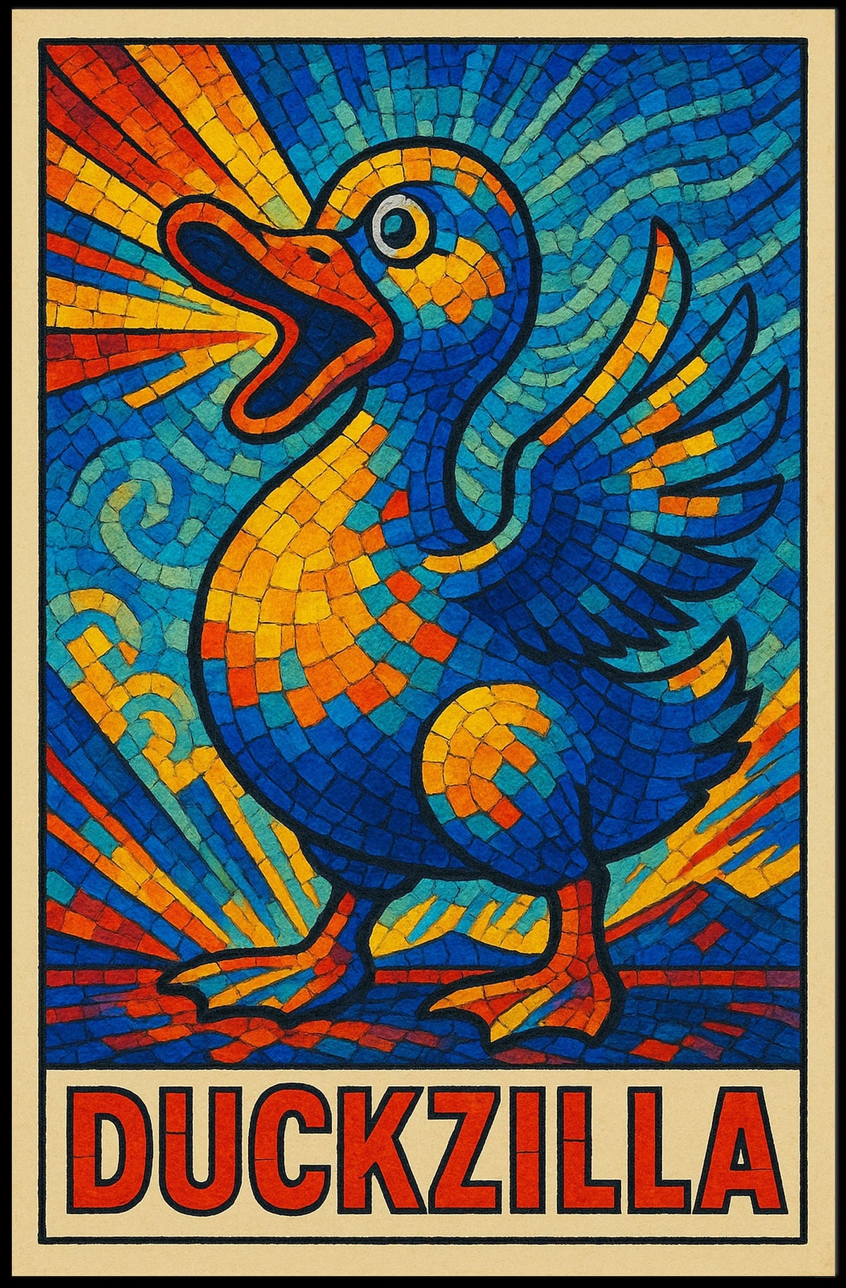 Duckzilla Poster