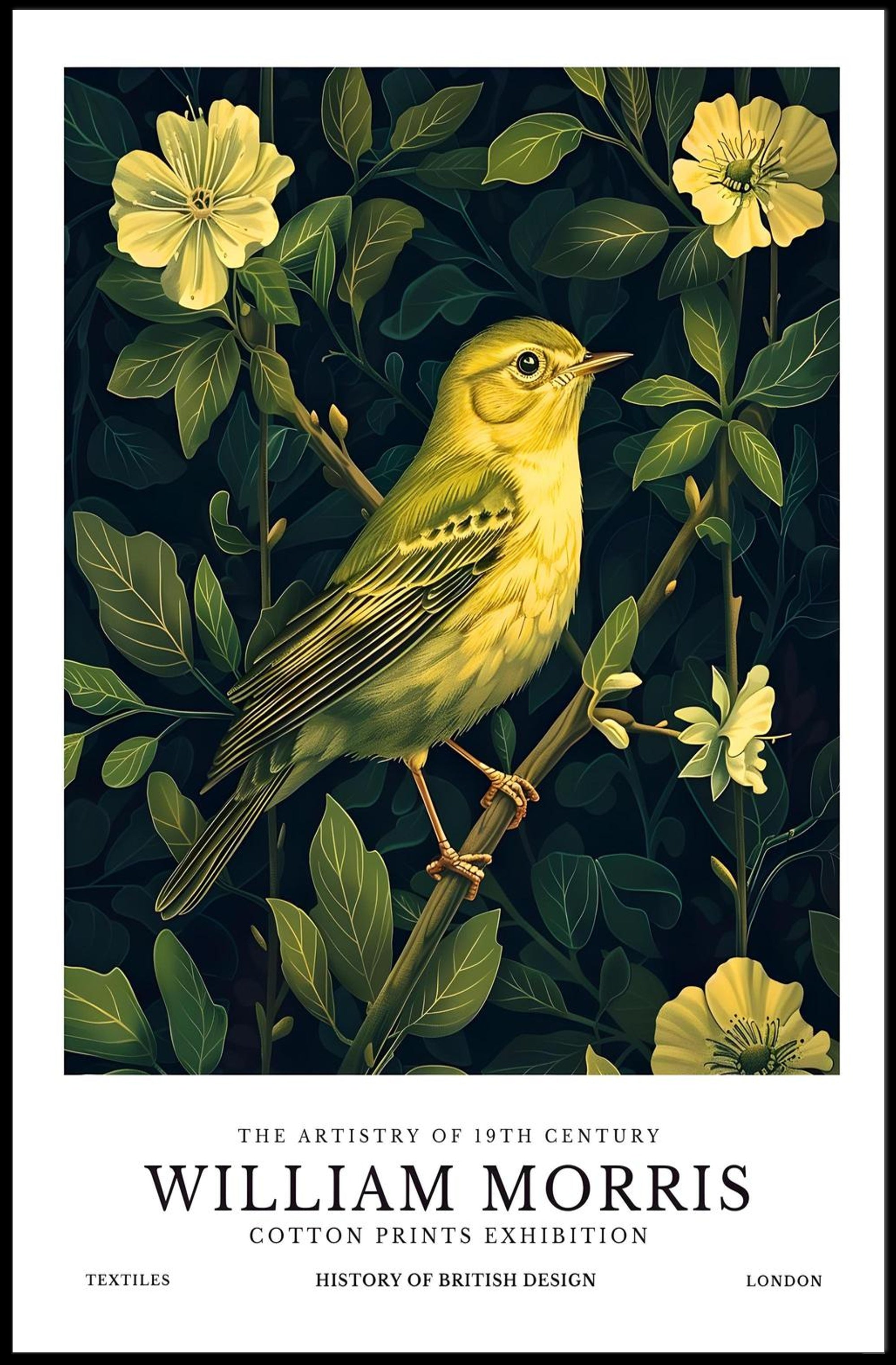 William Morris Nature Vintage Art Heritage Poster