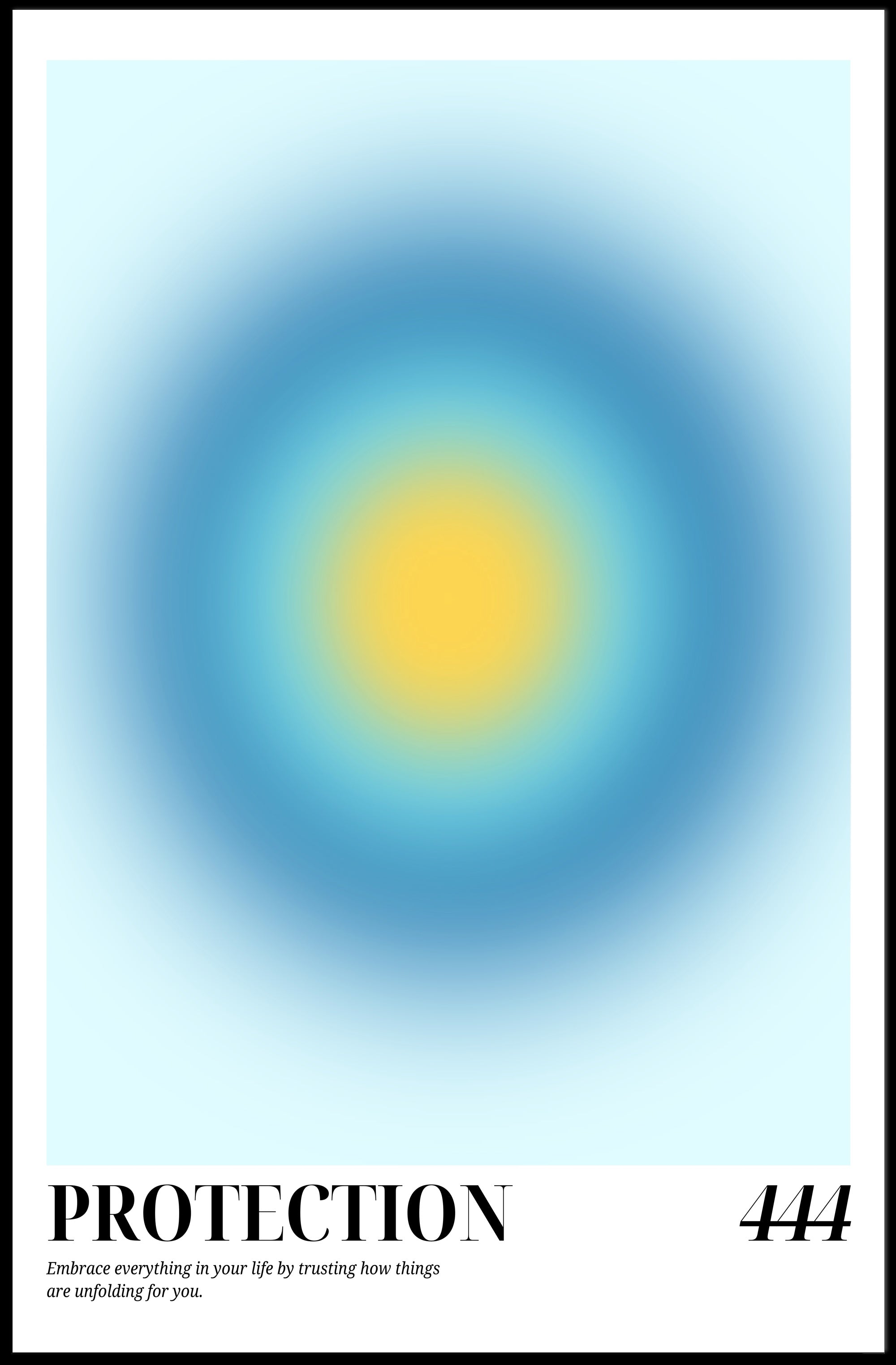 Protection Embrace Modern Abstract Artistic Poster PosterGoat