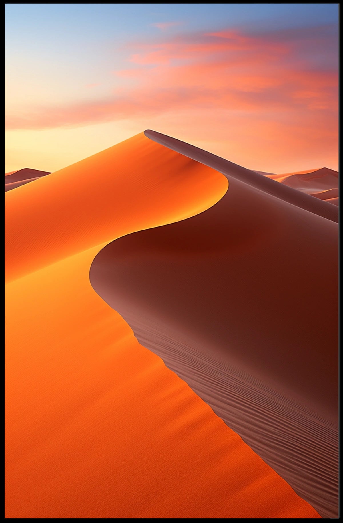 Desert Elegance Poster