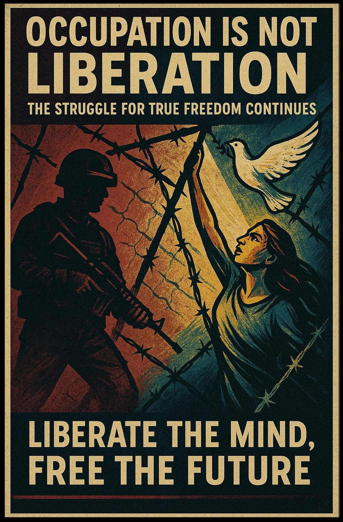 Liberation And Freedom Poster