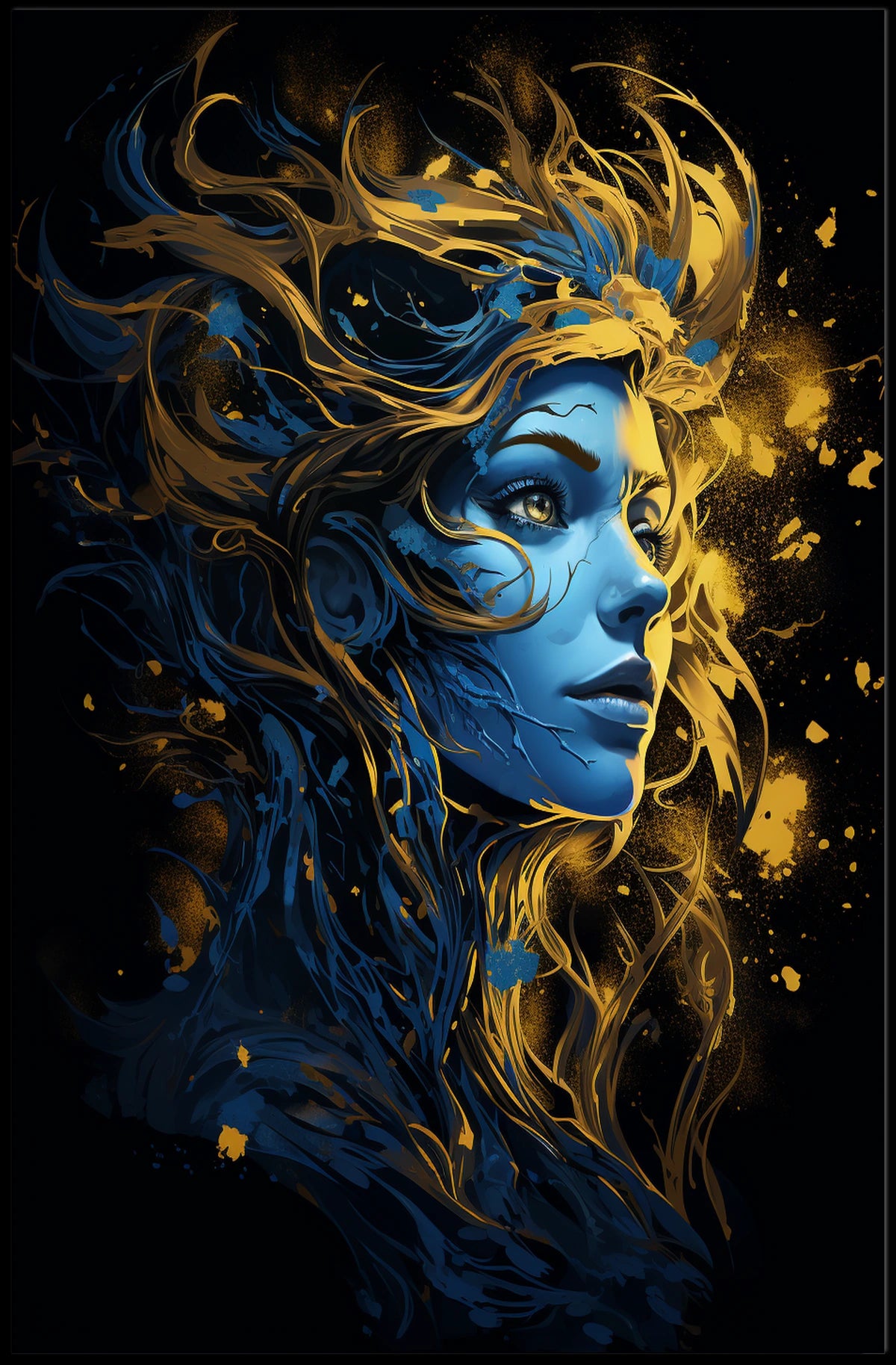 Elemental Elegance Poster