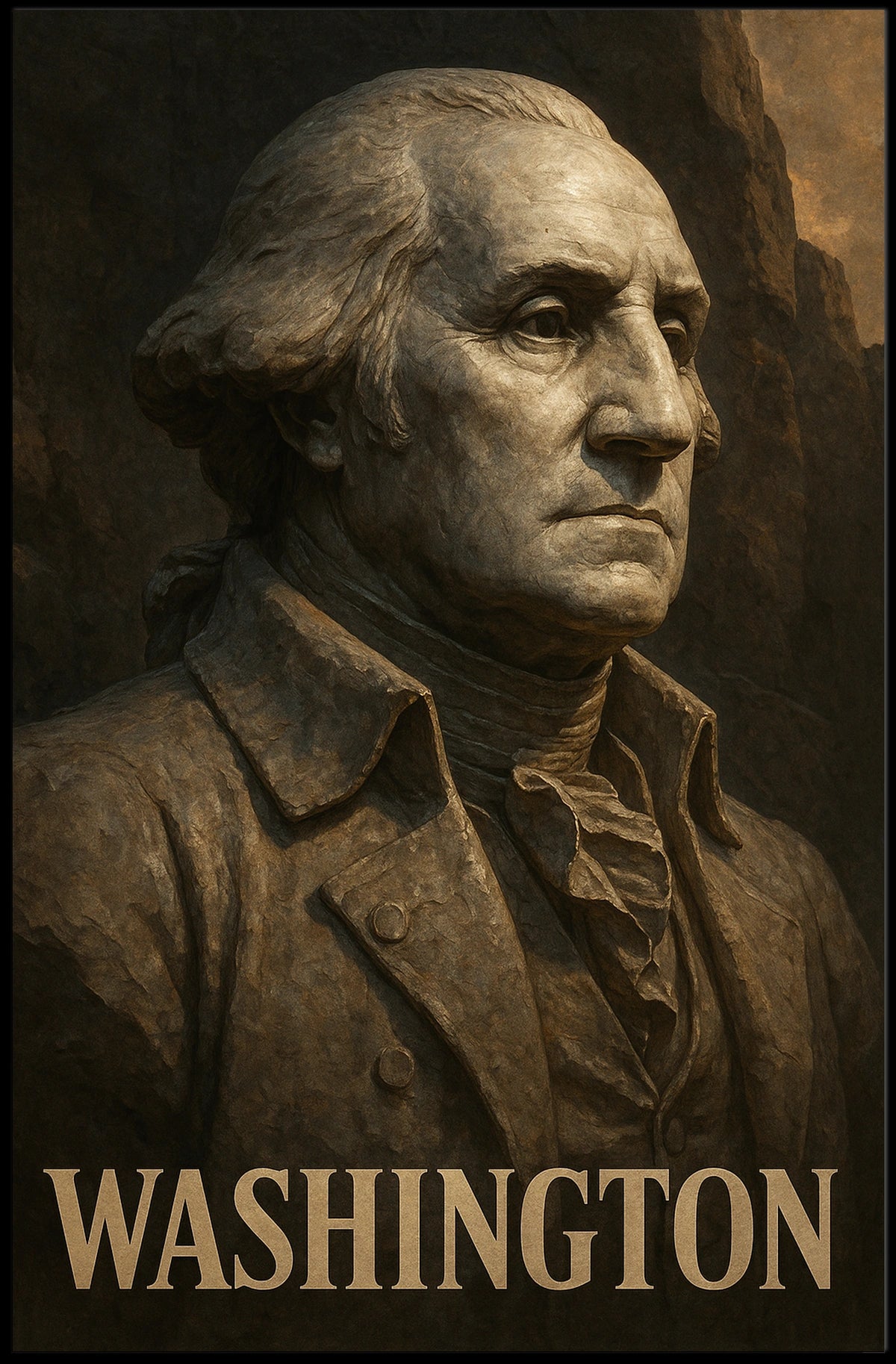 George Washington 1St President Poster