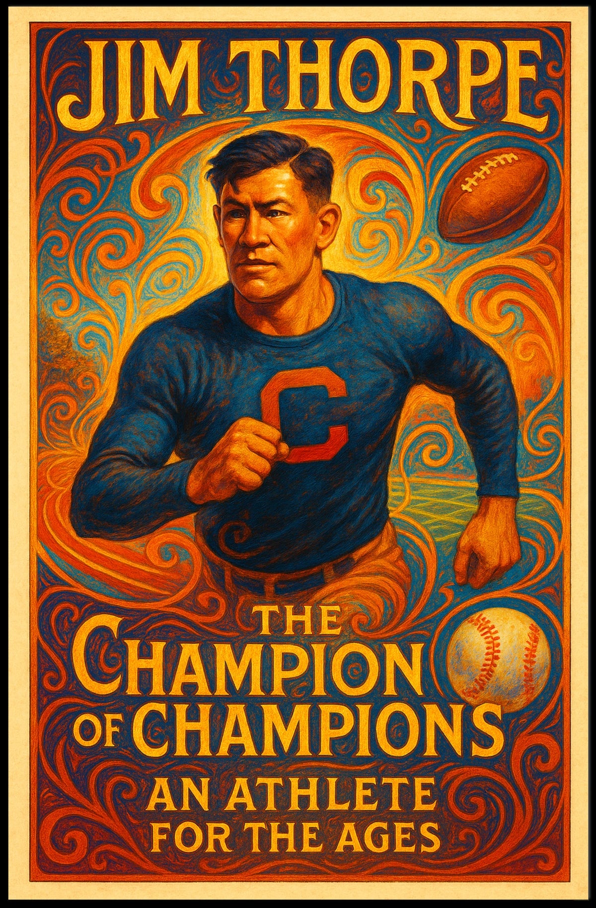 Champion of Champions Sports Poster