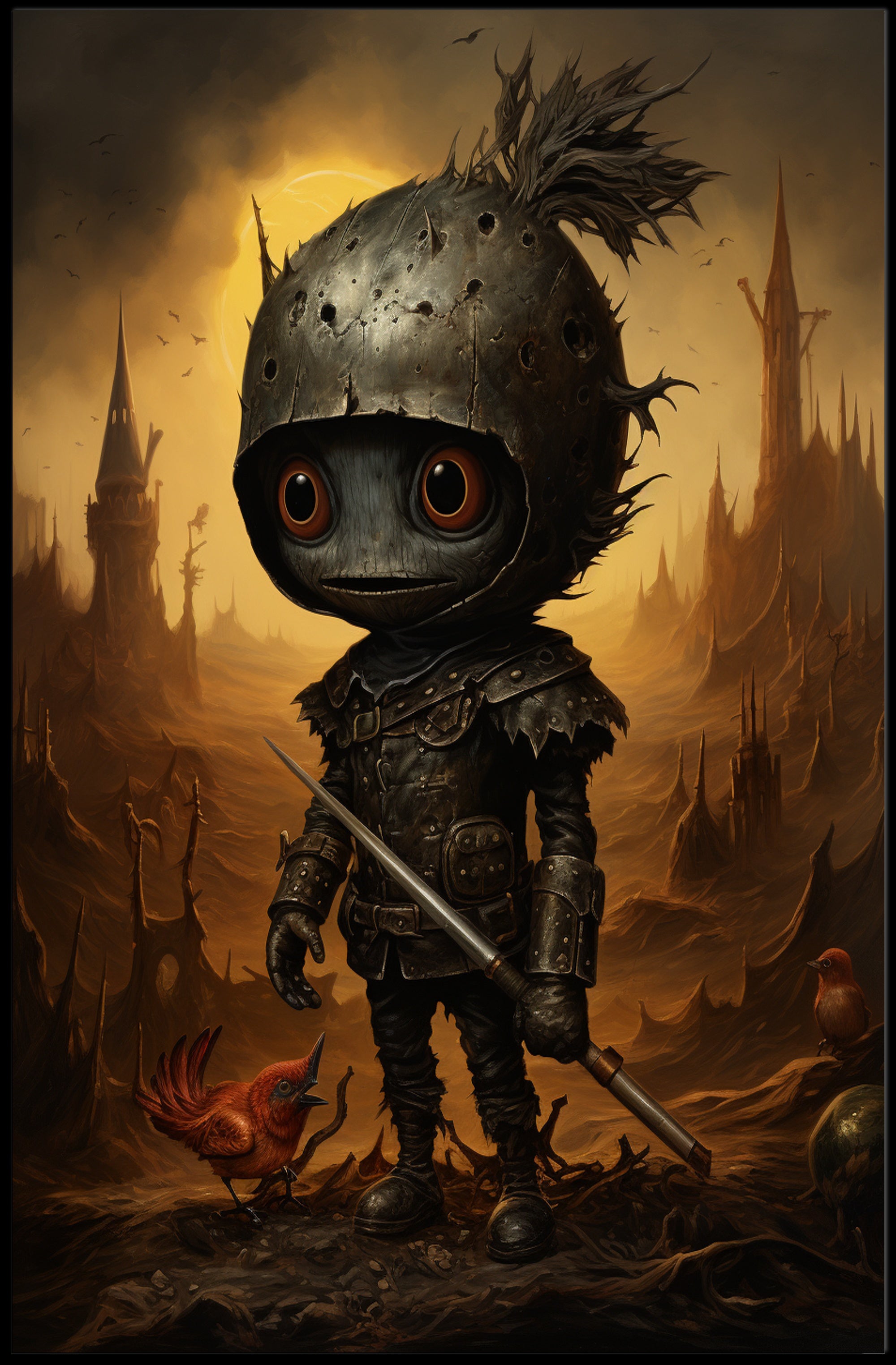 The Enchanted Knight Poster