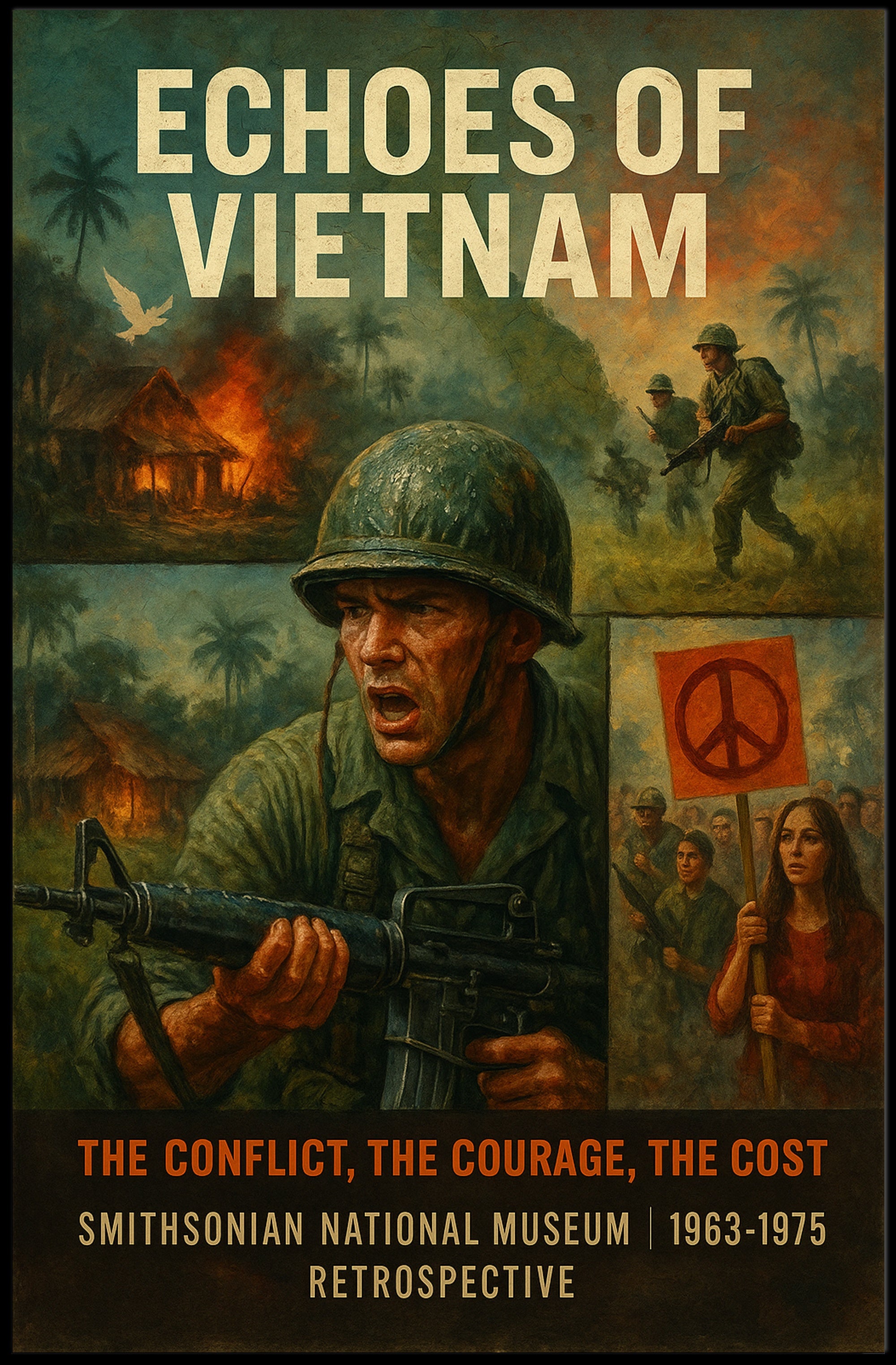 Echoes of Vietnam Wall Art Print