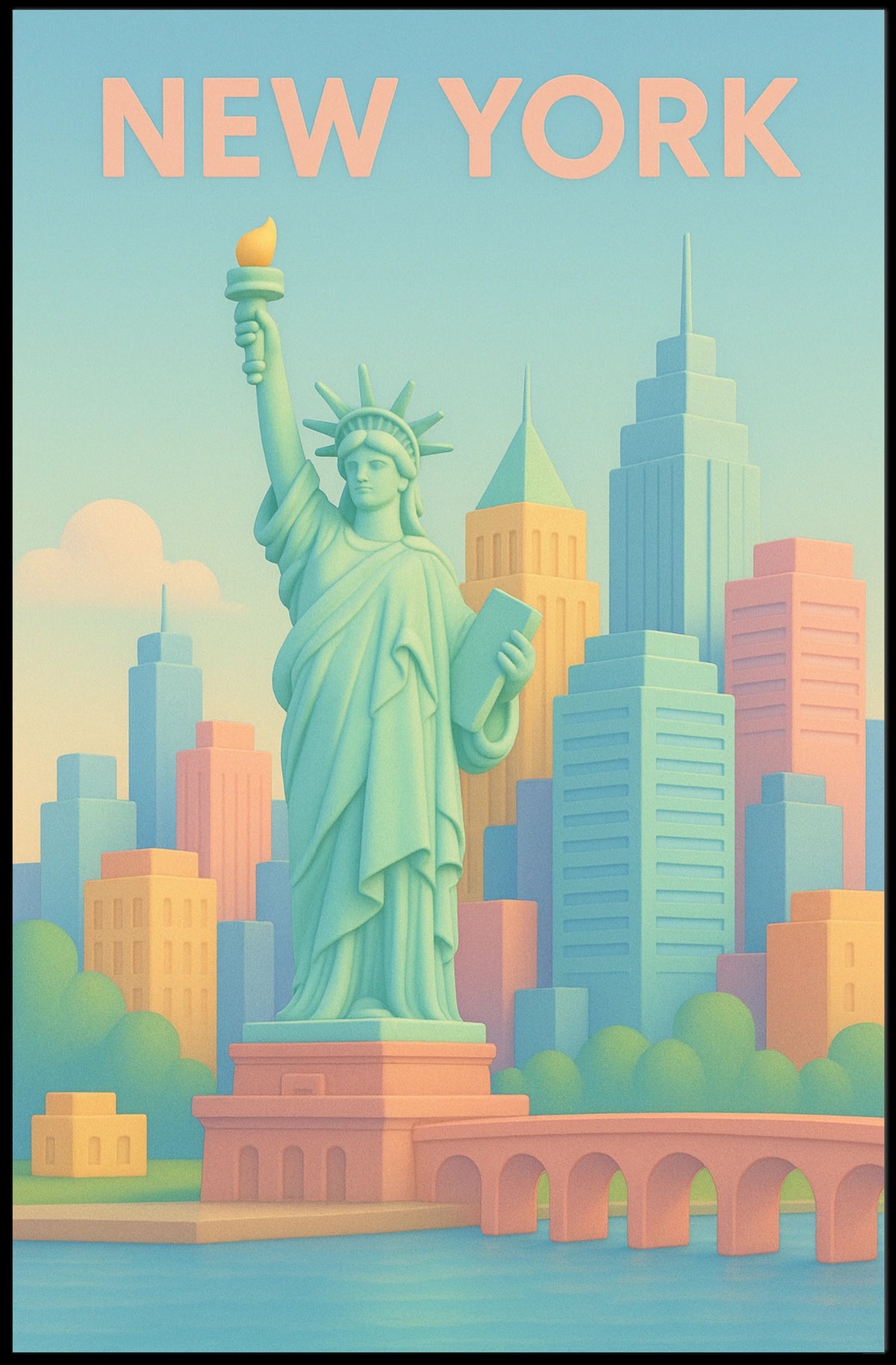 New York City Vibes Poster