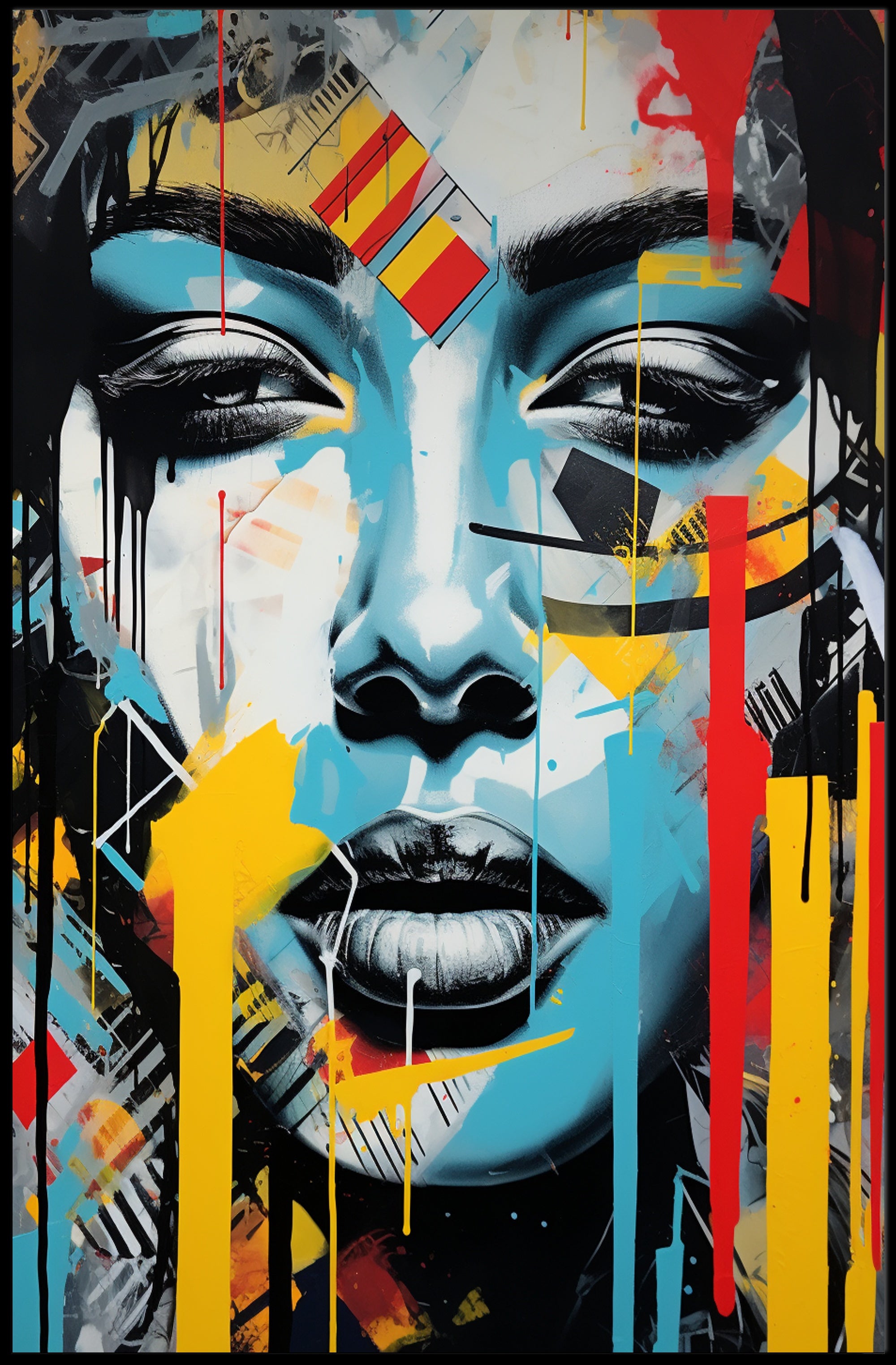 Vibrant Expression Poster