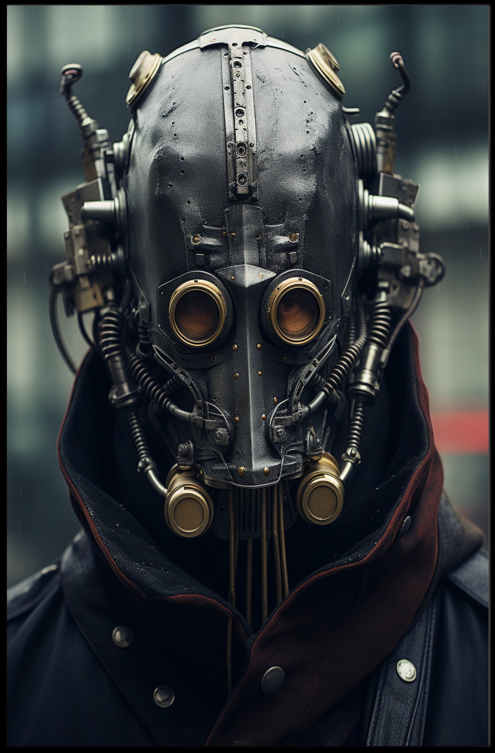 Steampunk Sentinel Poster PosterGoat