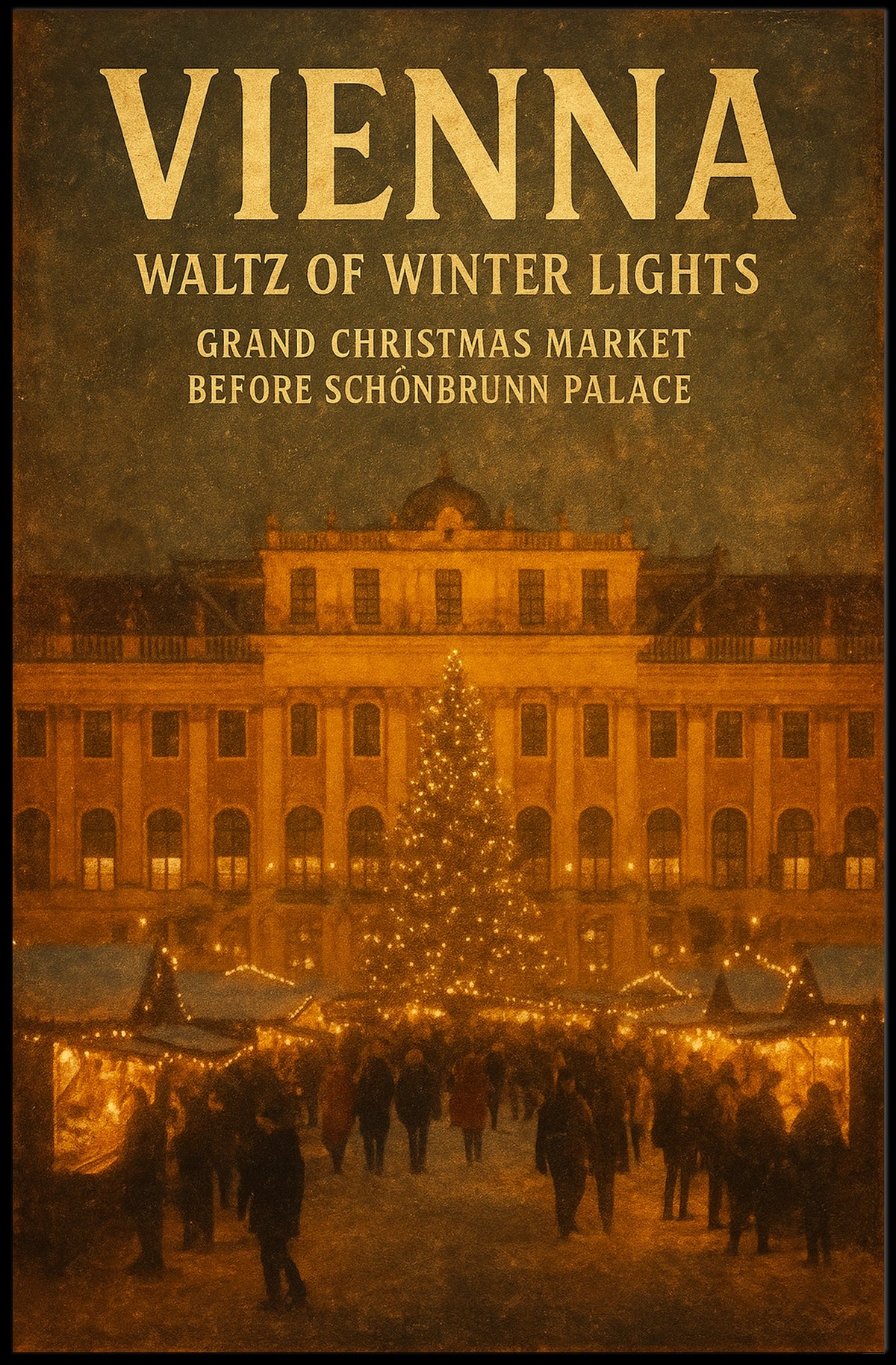 Vienna Waltz Of Winter Lights Poster