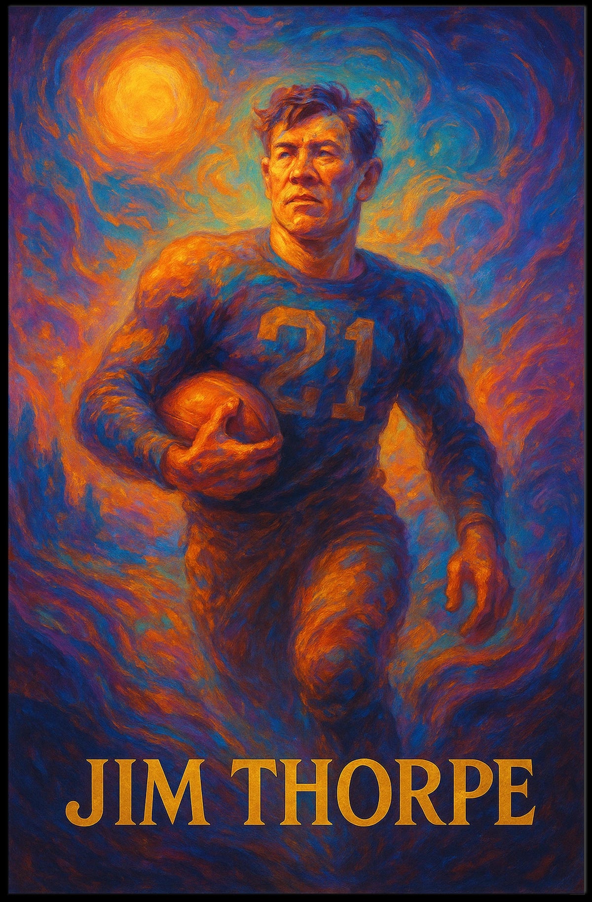 Jim Thorpe Poster