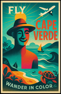 Cape Verde Travel Art Vibrant Adventure in Color Travel Poster PosterGoat