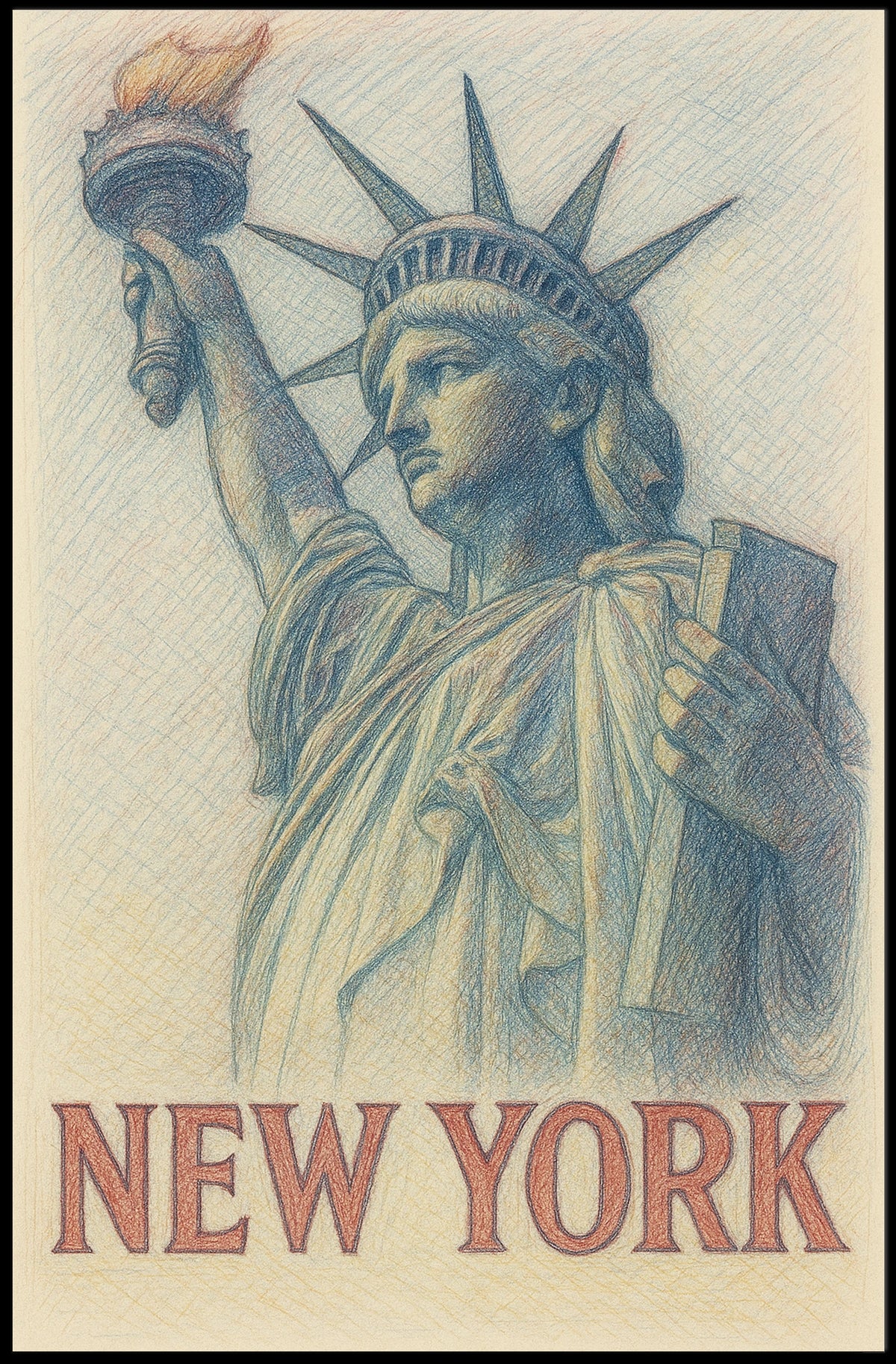 Statue Of Liberty New York Poster