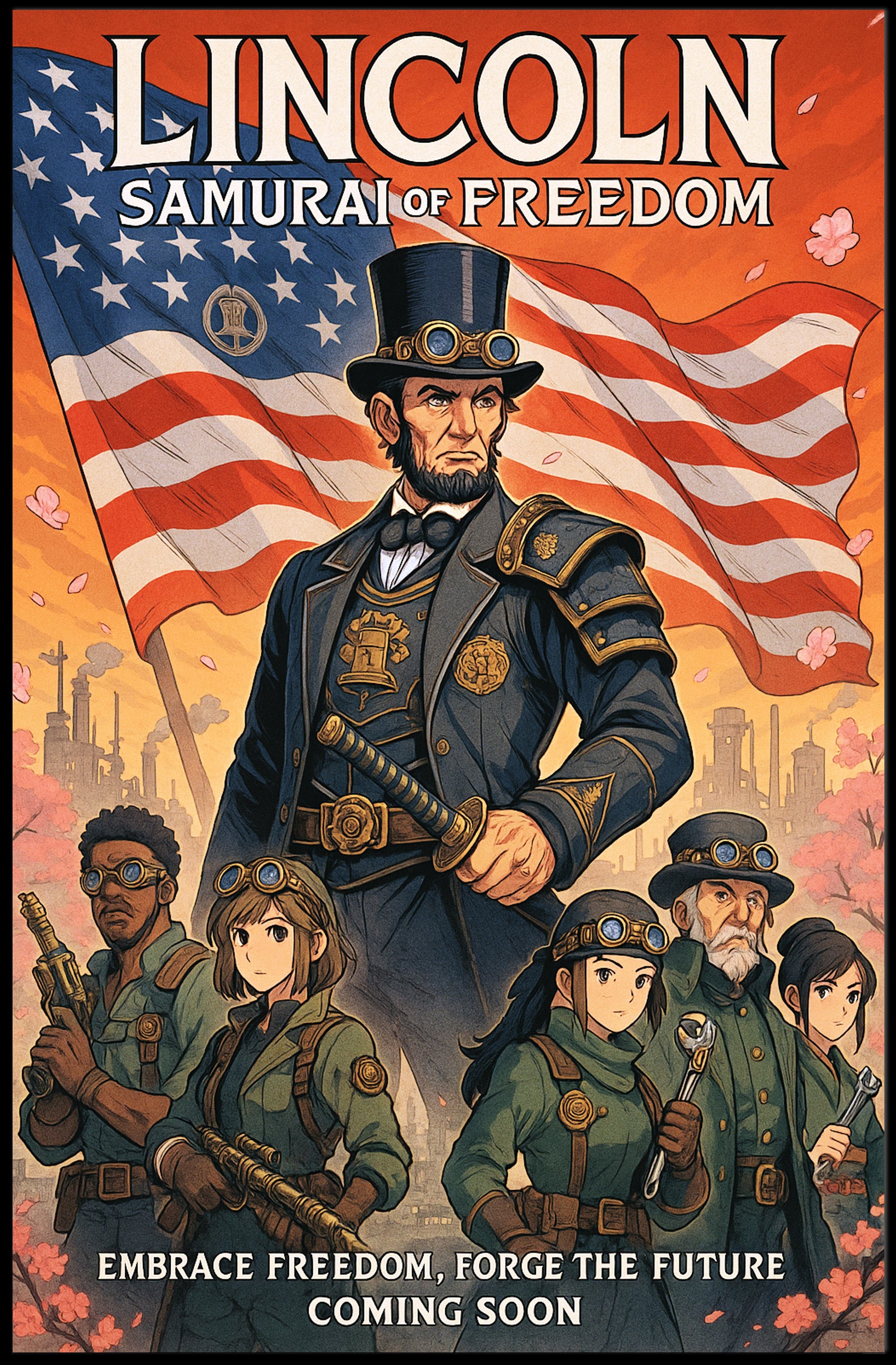 Steampunk Heroic Adventure in Fantasy or Mythology Poster