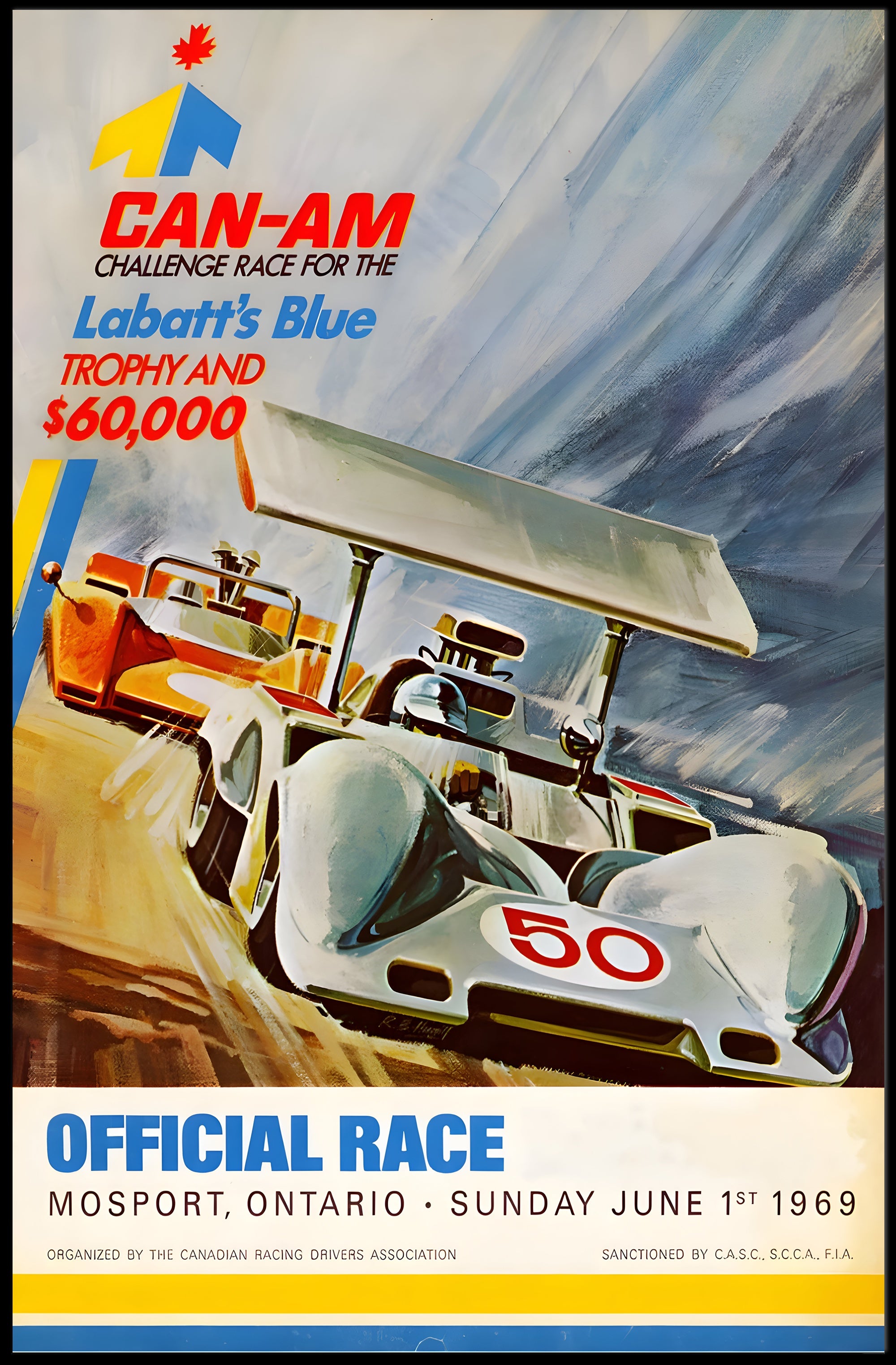 Can-Am Challenge Race Poster