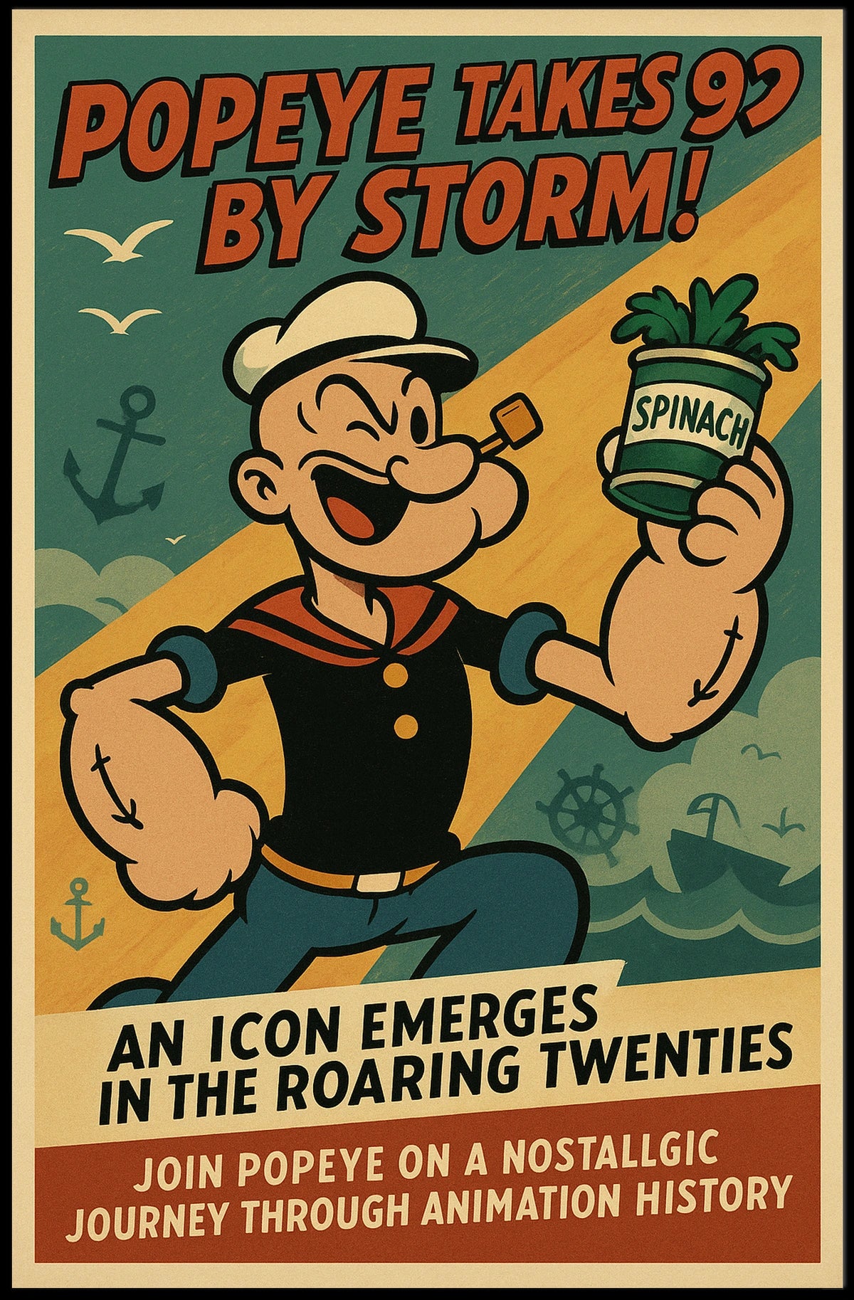 Popeye 1929 Art Poster POP-51