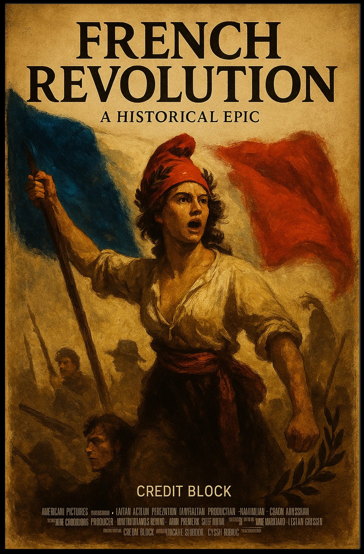 French Revolution A Historical Epic Poster