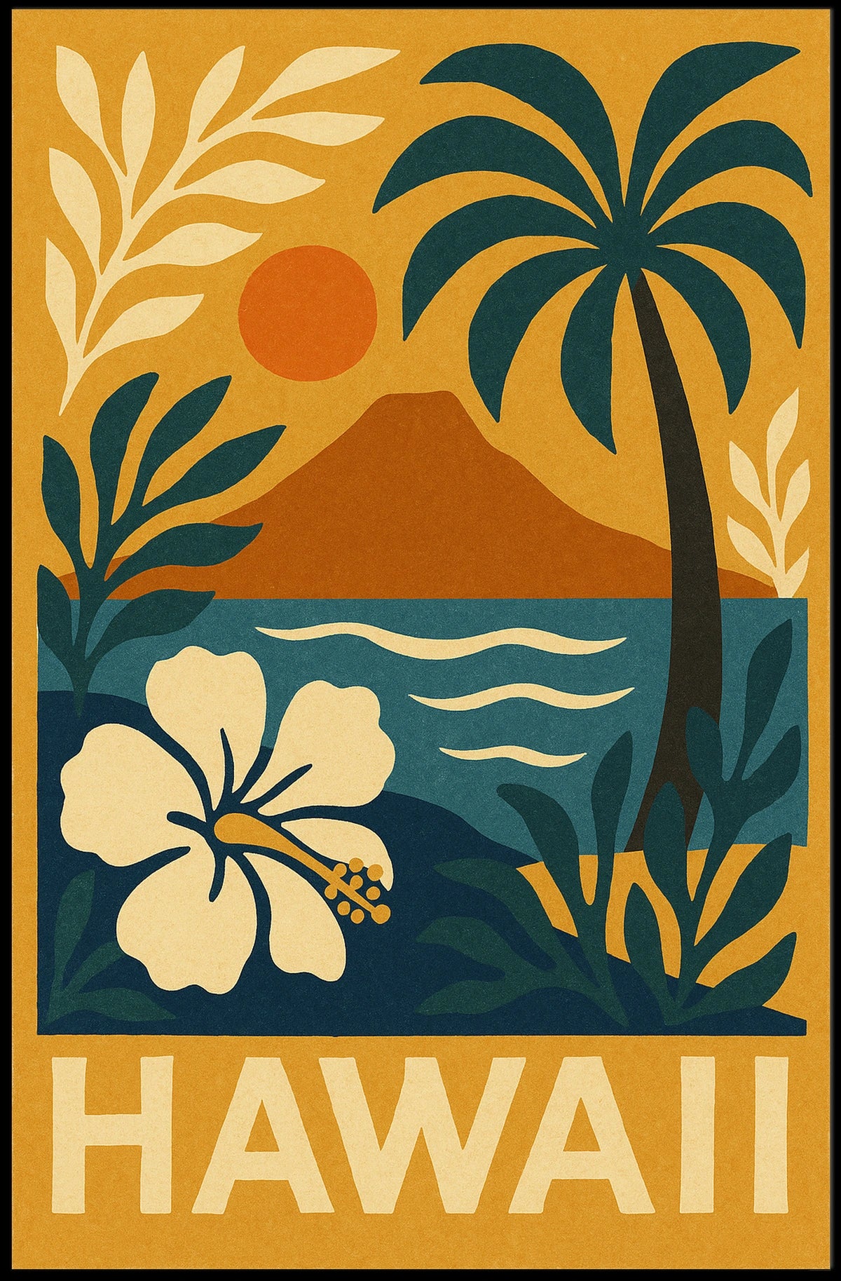 Hawaii Paradise Poster