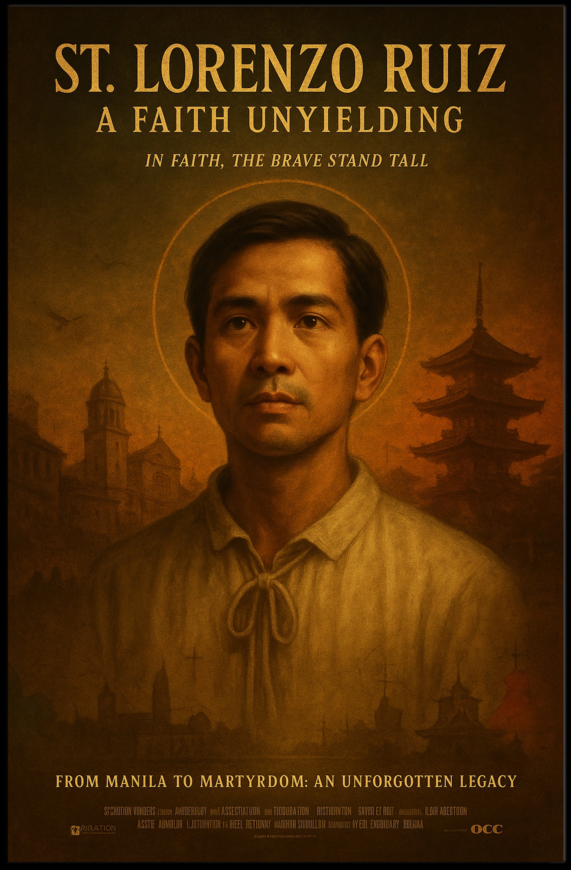St. Lorenzo Ruiz A Faith Unyielding Poster PosterGoat