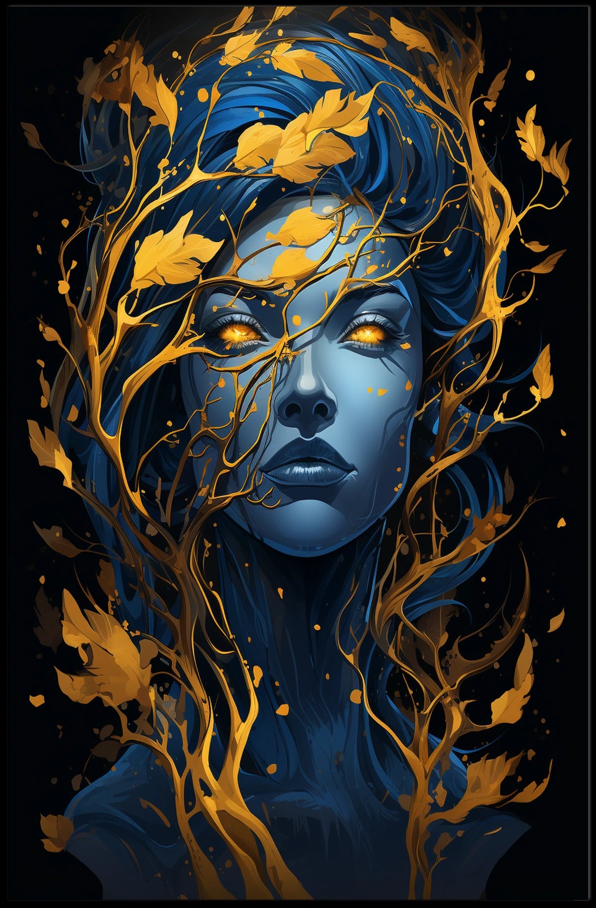 Enchanted Visage Poster