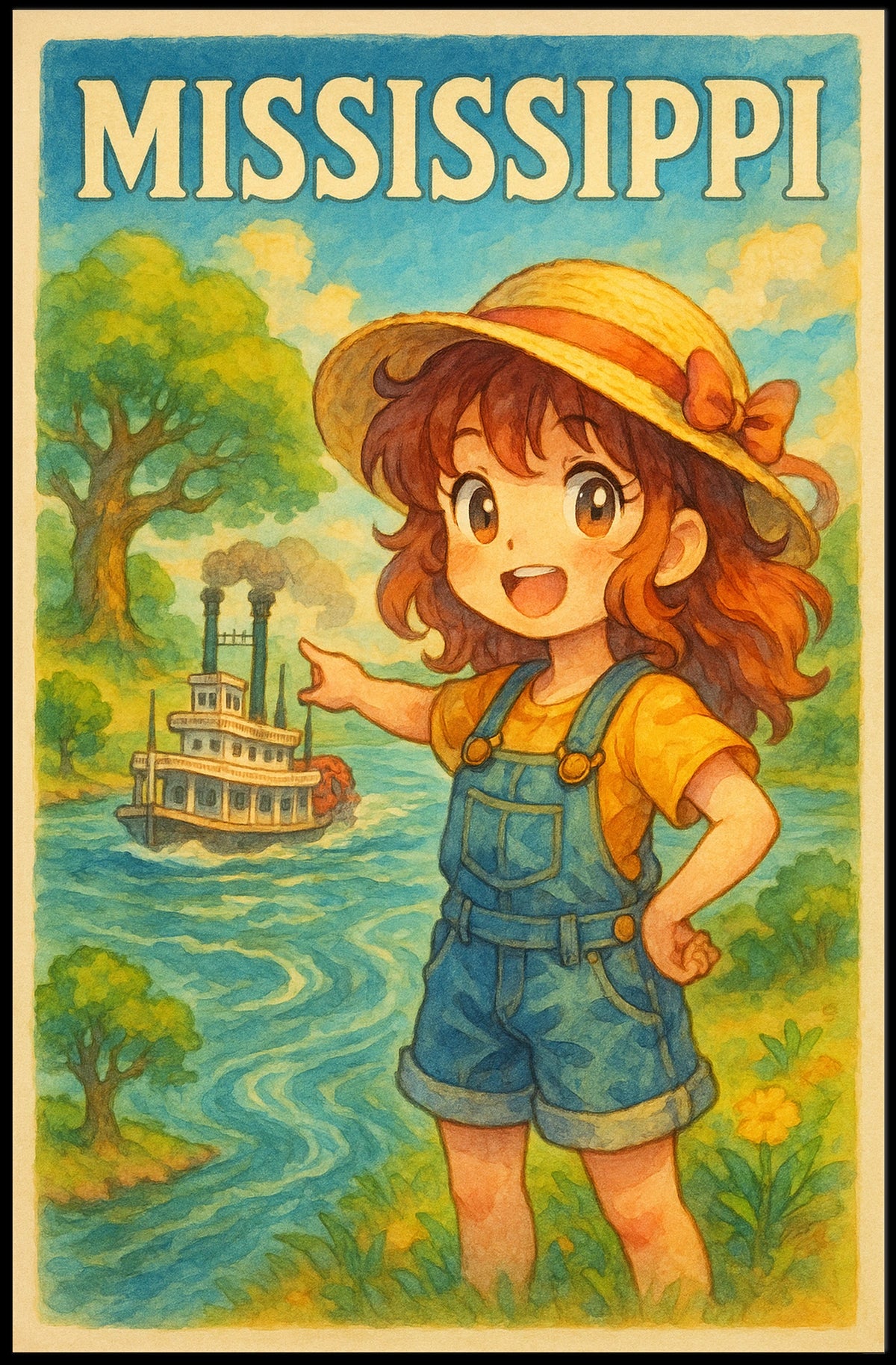 Mississippi Adventure Poster