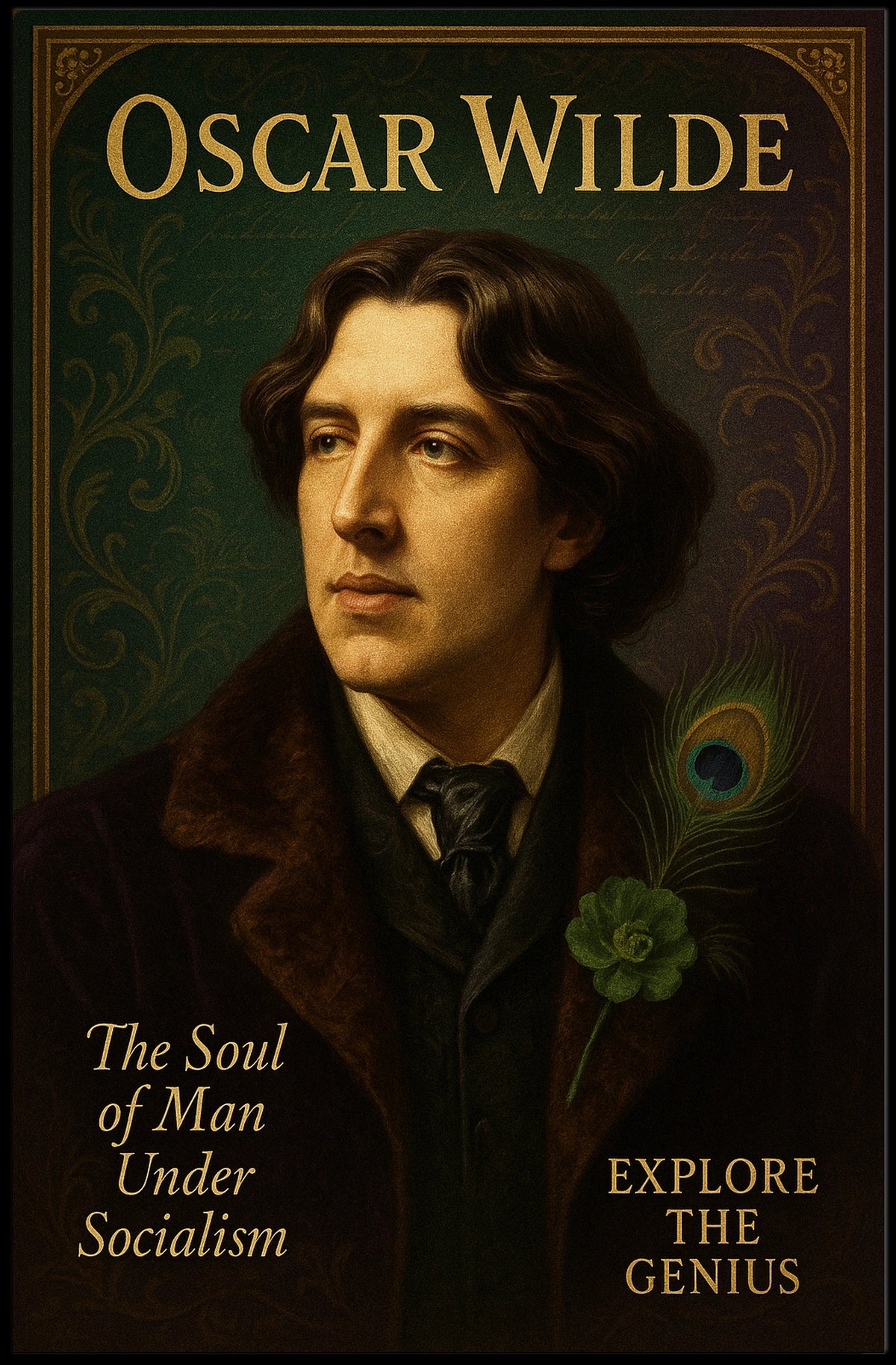 Oscar Wilde Explore the Genius Poster