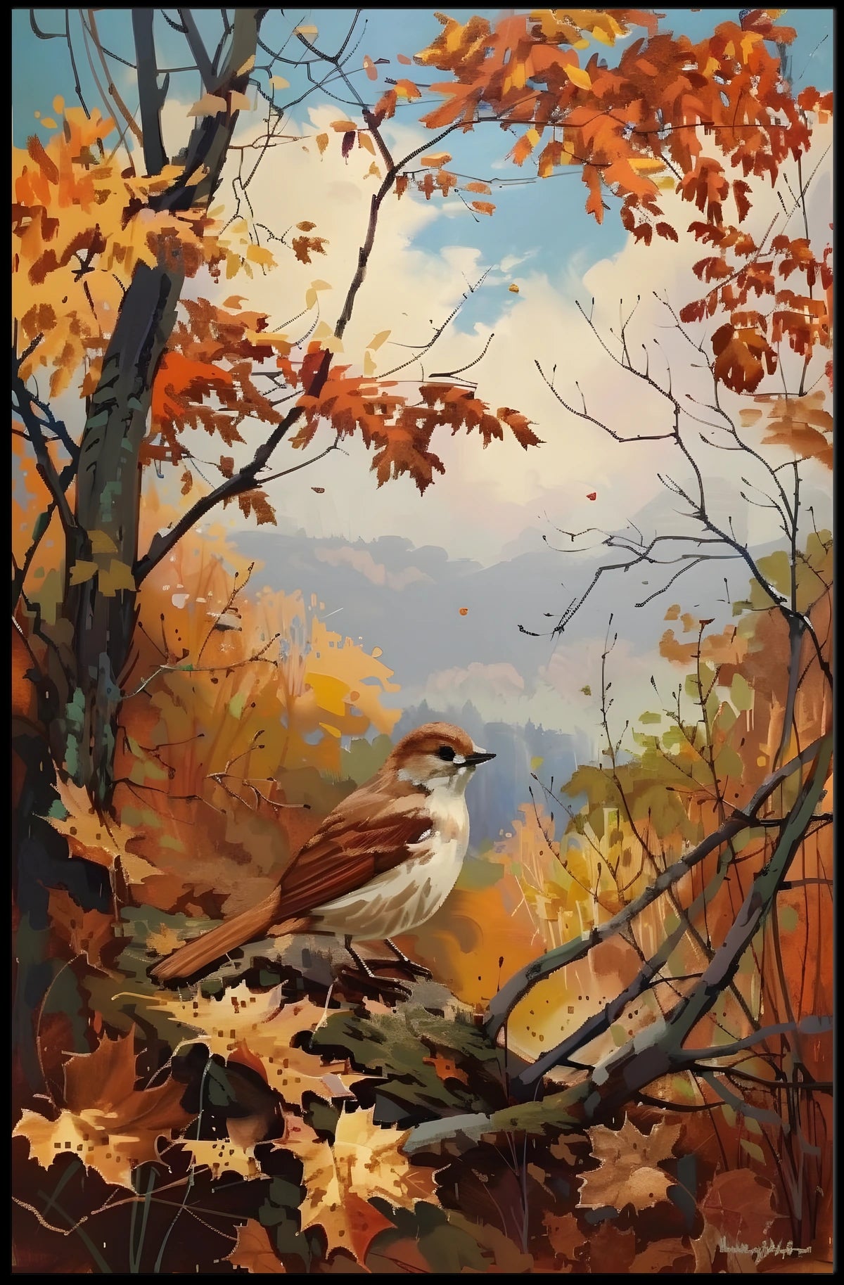 Autumn Serenity Poster