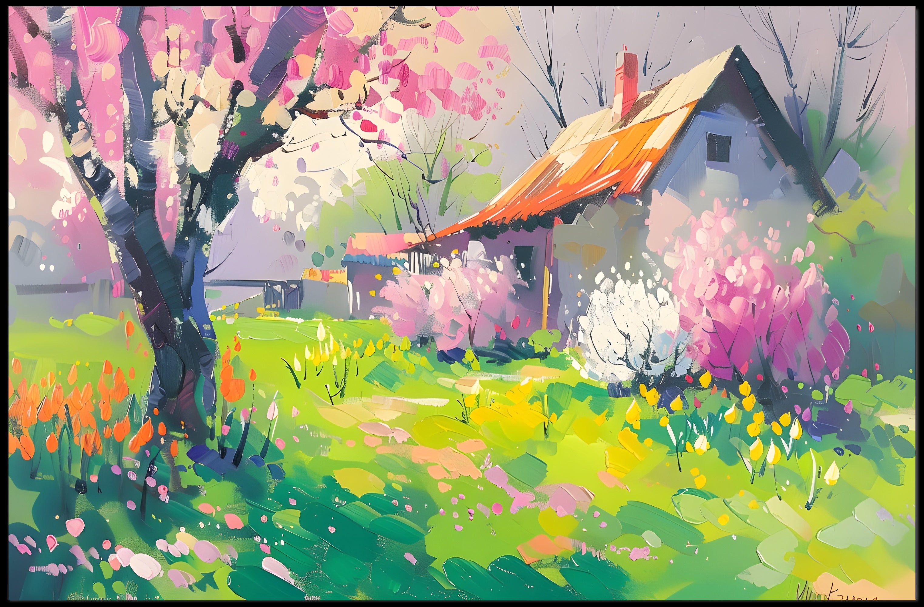 Springtime Serenity Poster