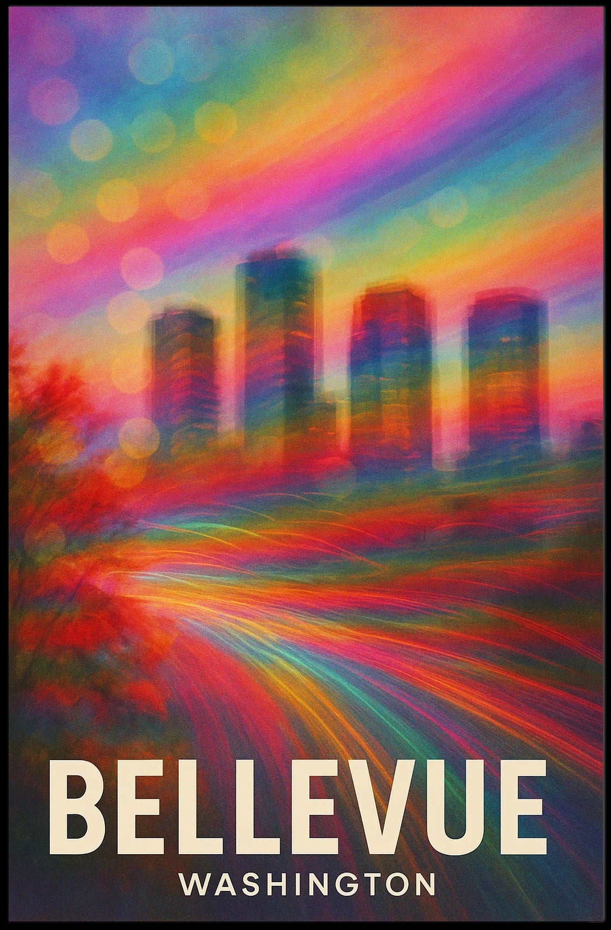 Bellevue, Washington Poster