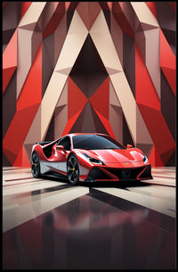 Sleek Design in Motion Poster PosterGoat