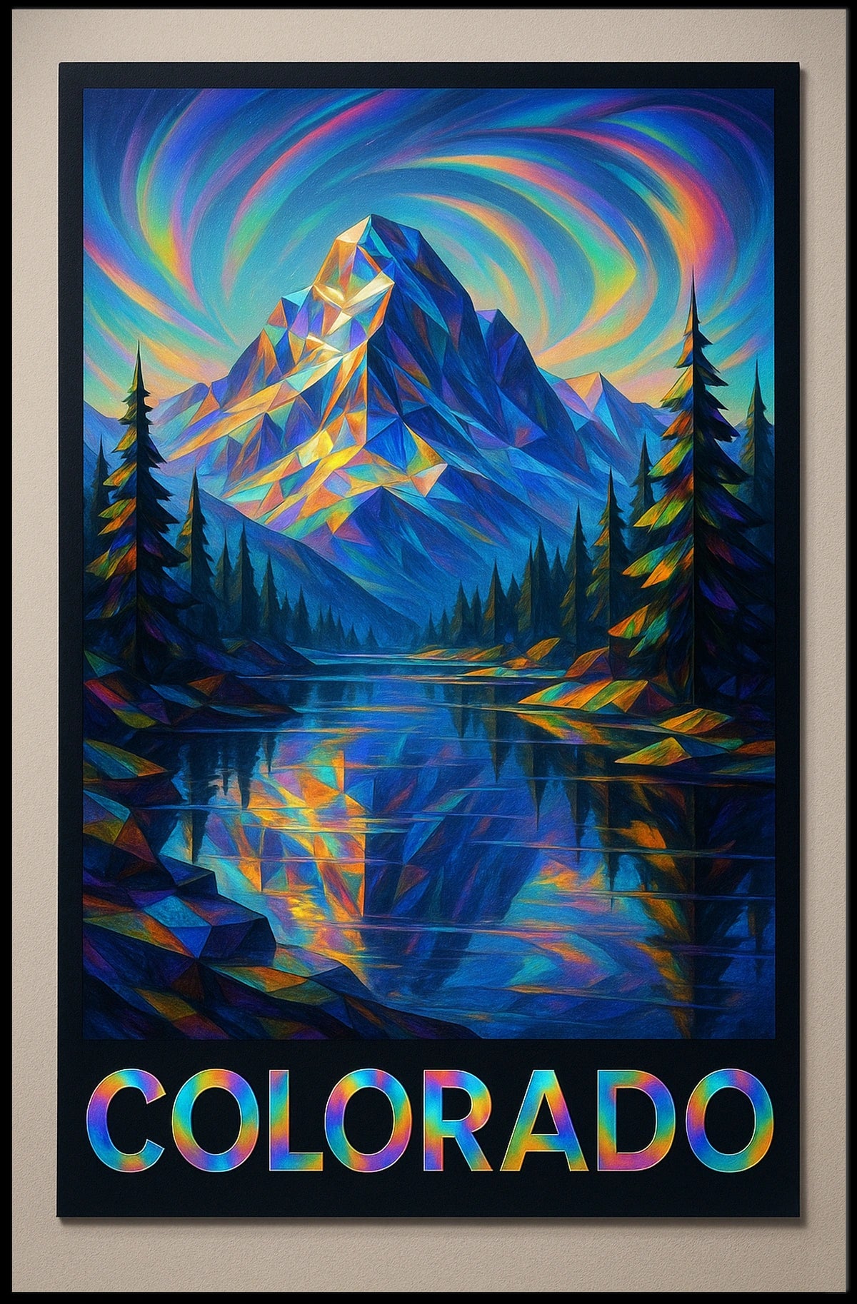 Colorado A Vibrant Landscape Poster