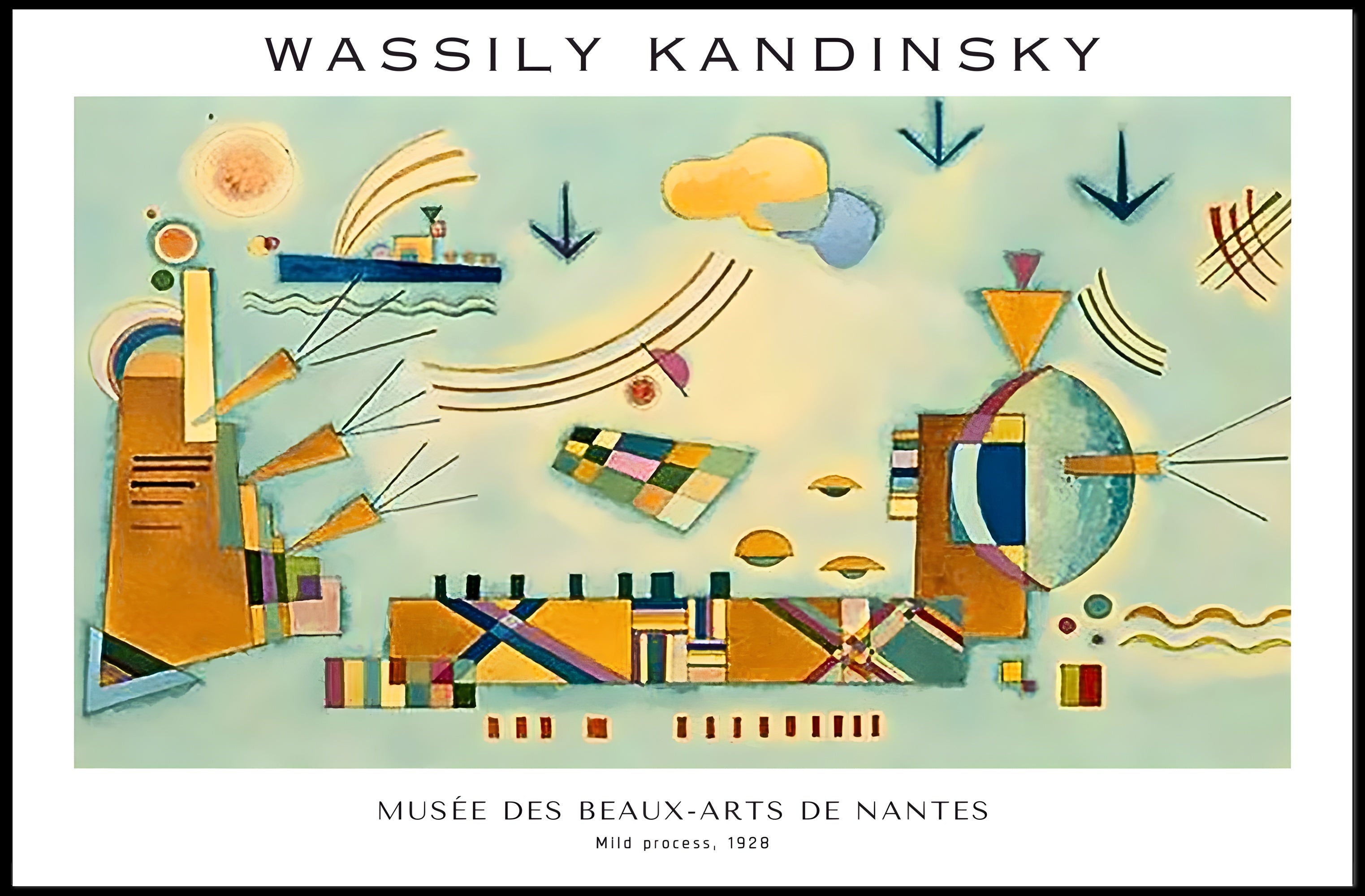 Wassily Kandinsky Exhibition Poster