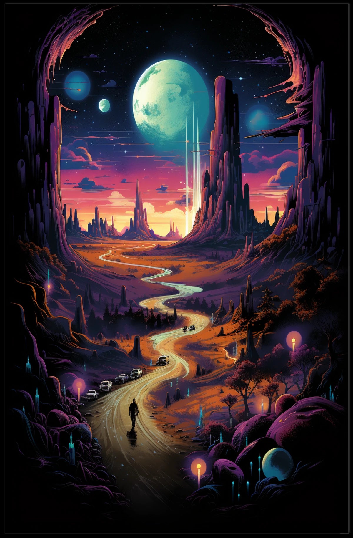 Cosmic Journey Poster