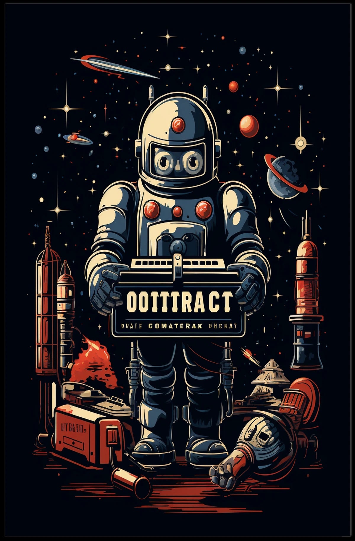 Cosmic Explorer Poster