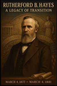 Rutherford B. Hayes: A Legacy of Transition Poster