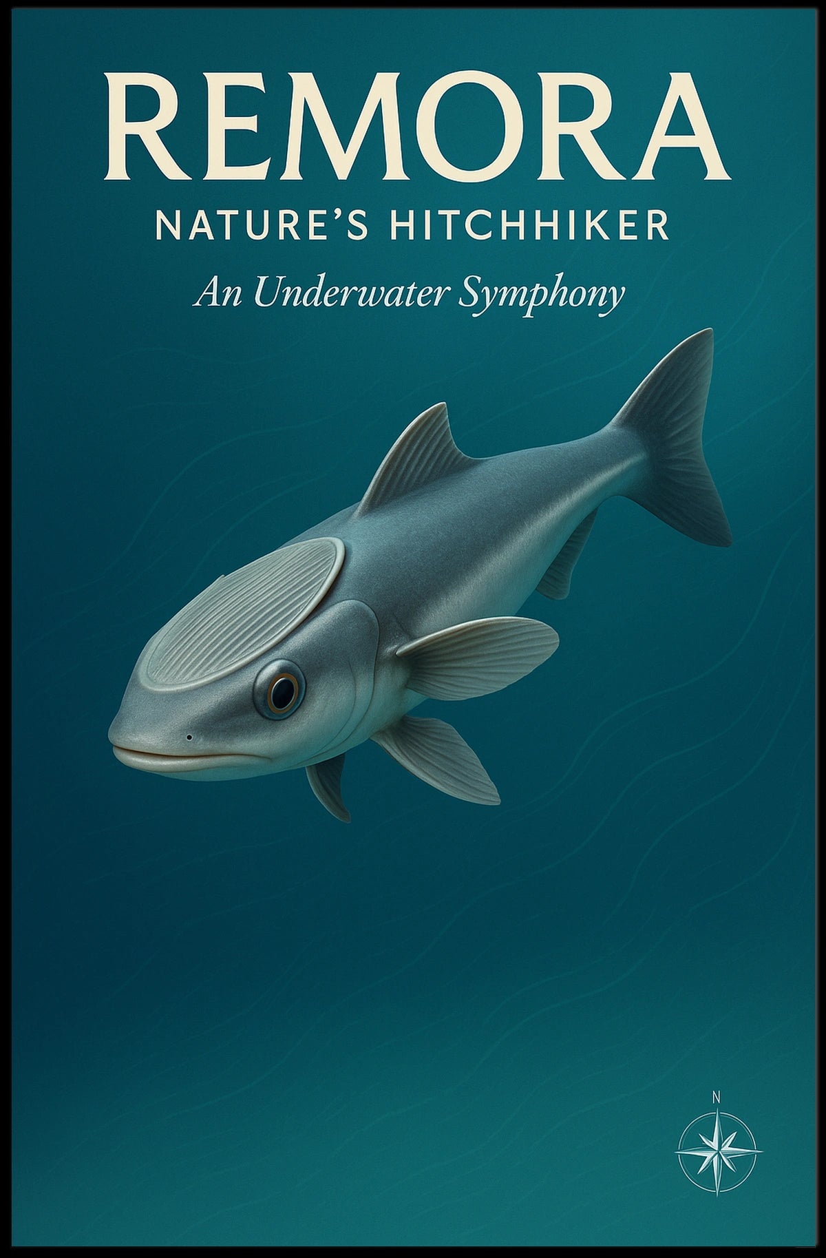Remora Natures Hitchhiker Poster