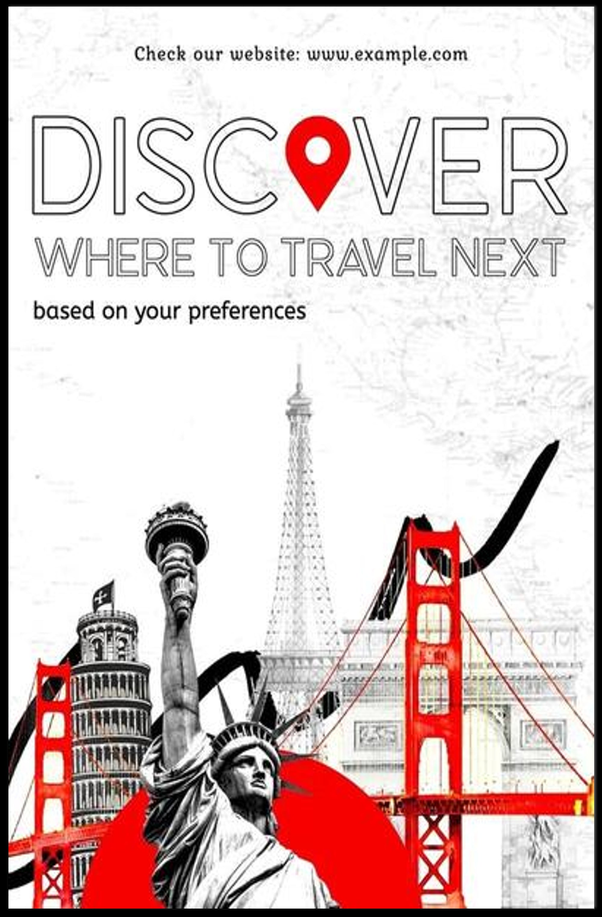 Discover Your Next Travel Destination Poster PosterGoat