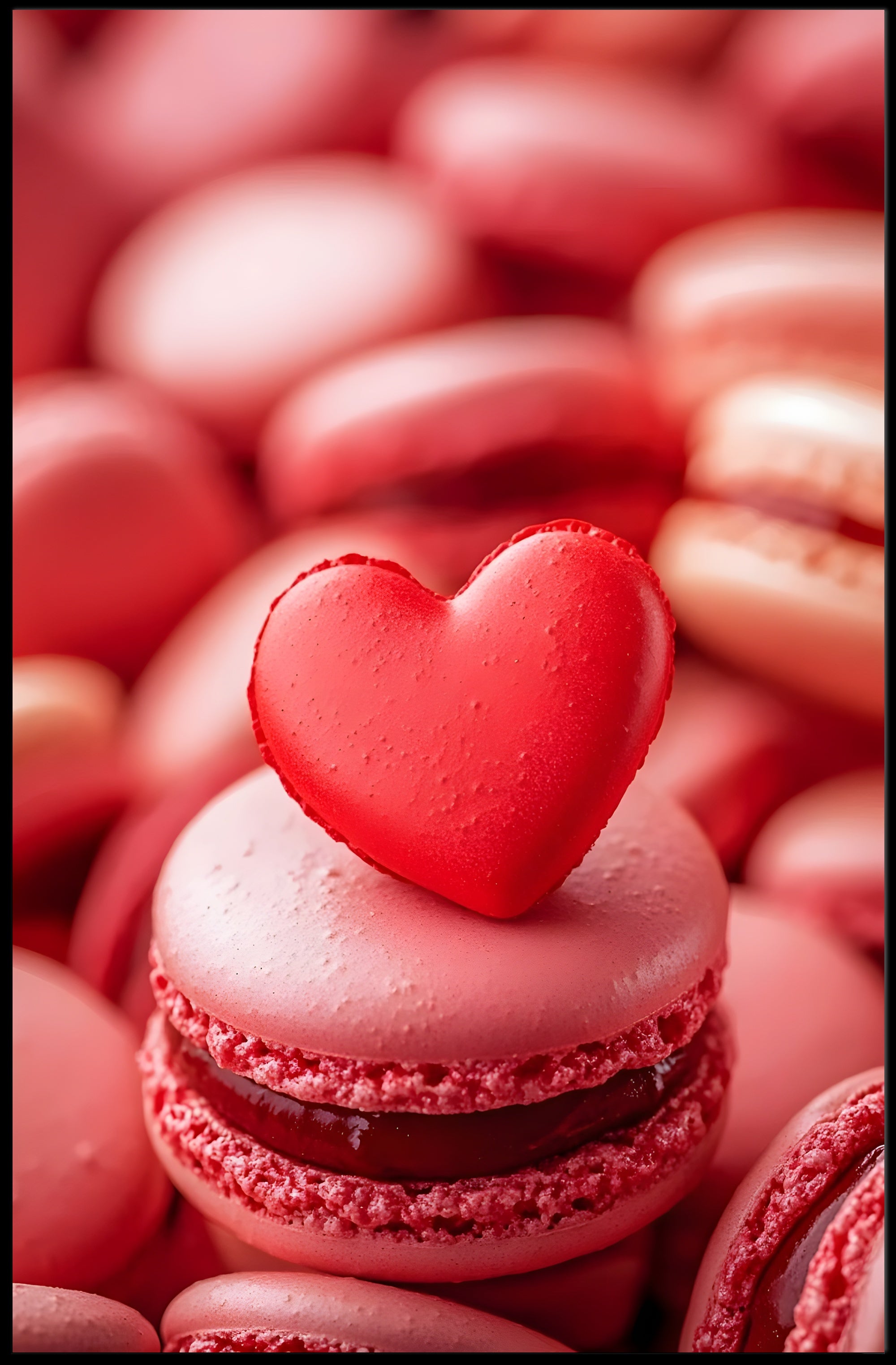 Sweet Heart Delight Scenic Poster Wall Art Print