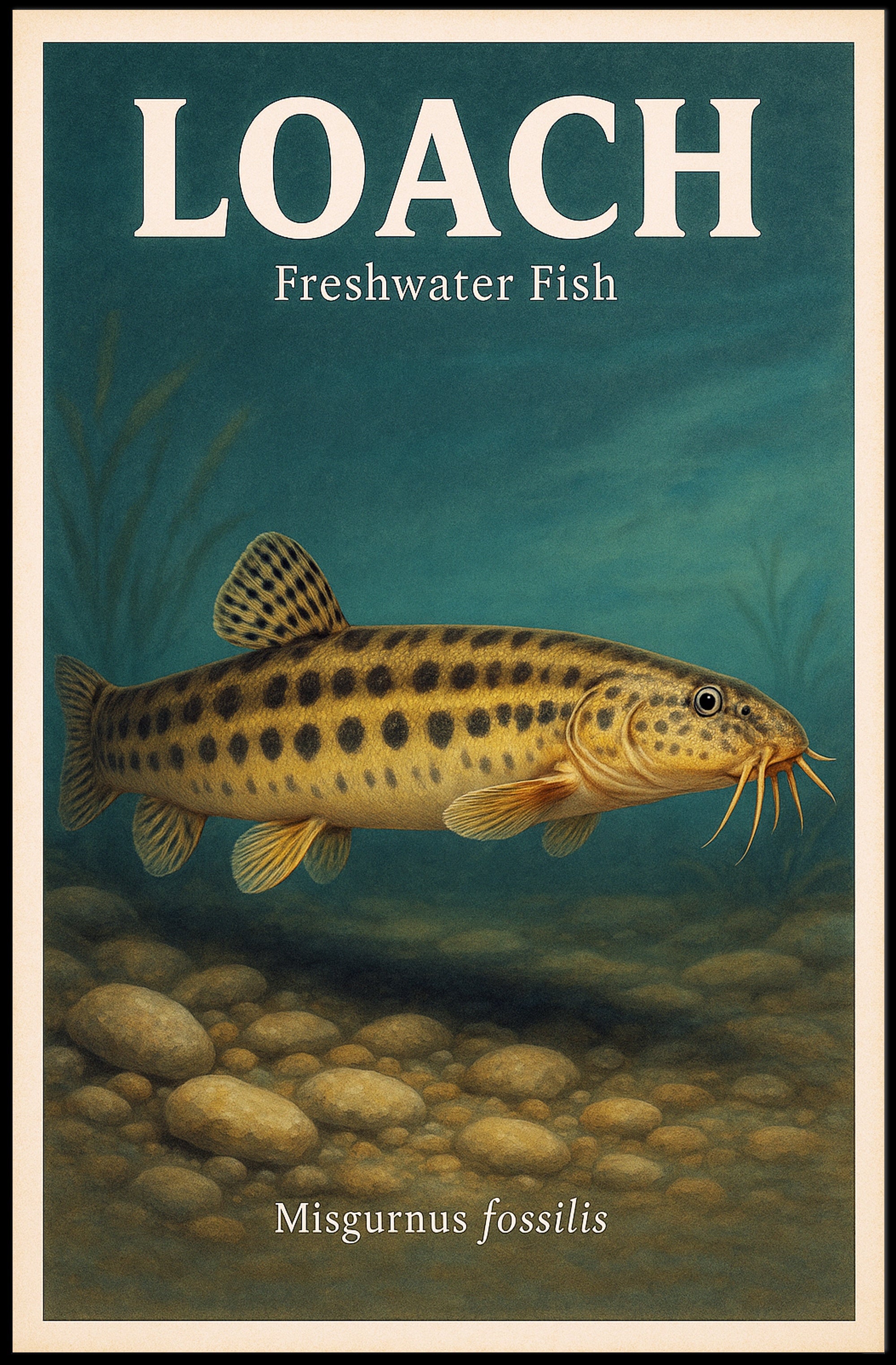 Loach Freshwater Fish Poster PosterGoat