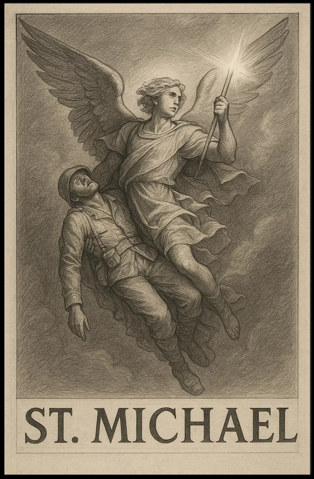 Abstract Modern Digital Art Poster