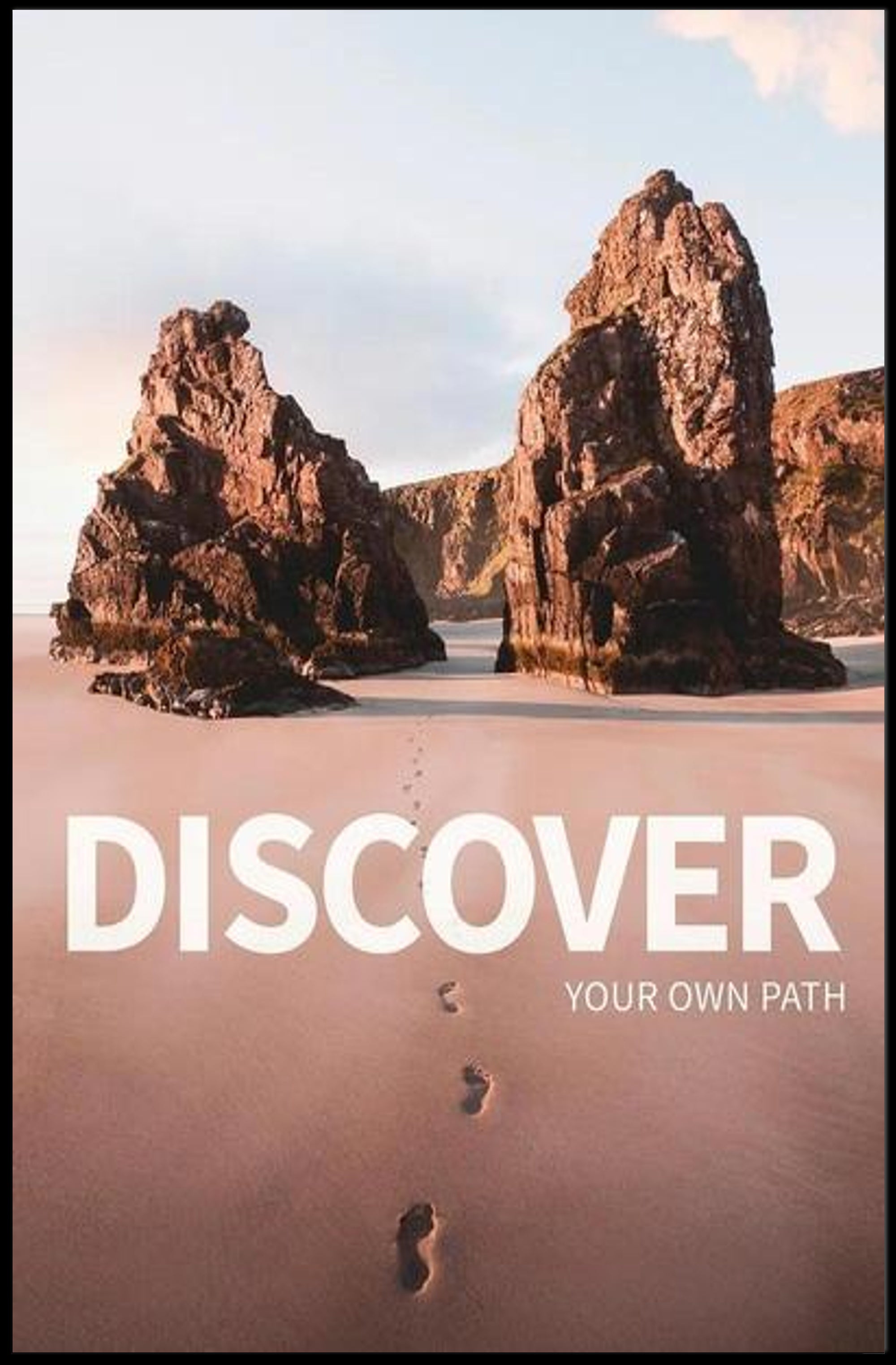 Discover Your Own Path Poster PosterGoat
