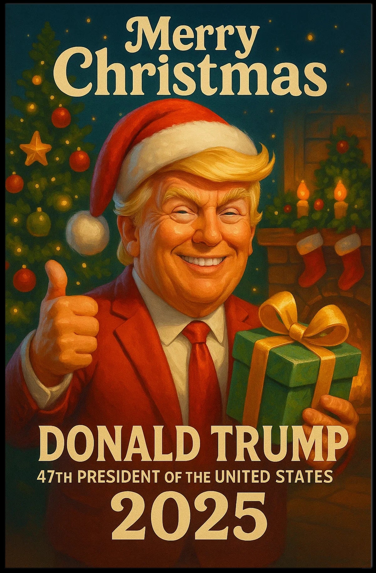 Donald Trump 47th President Poster