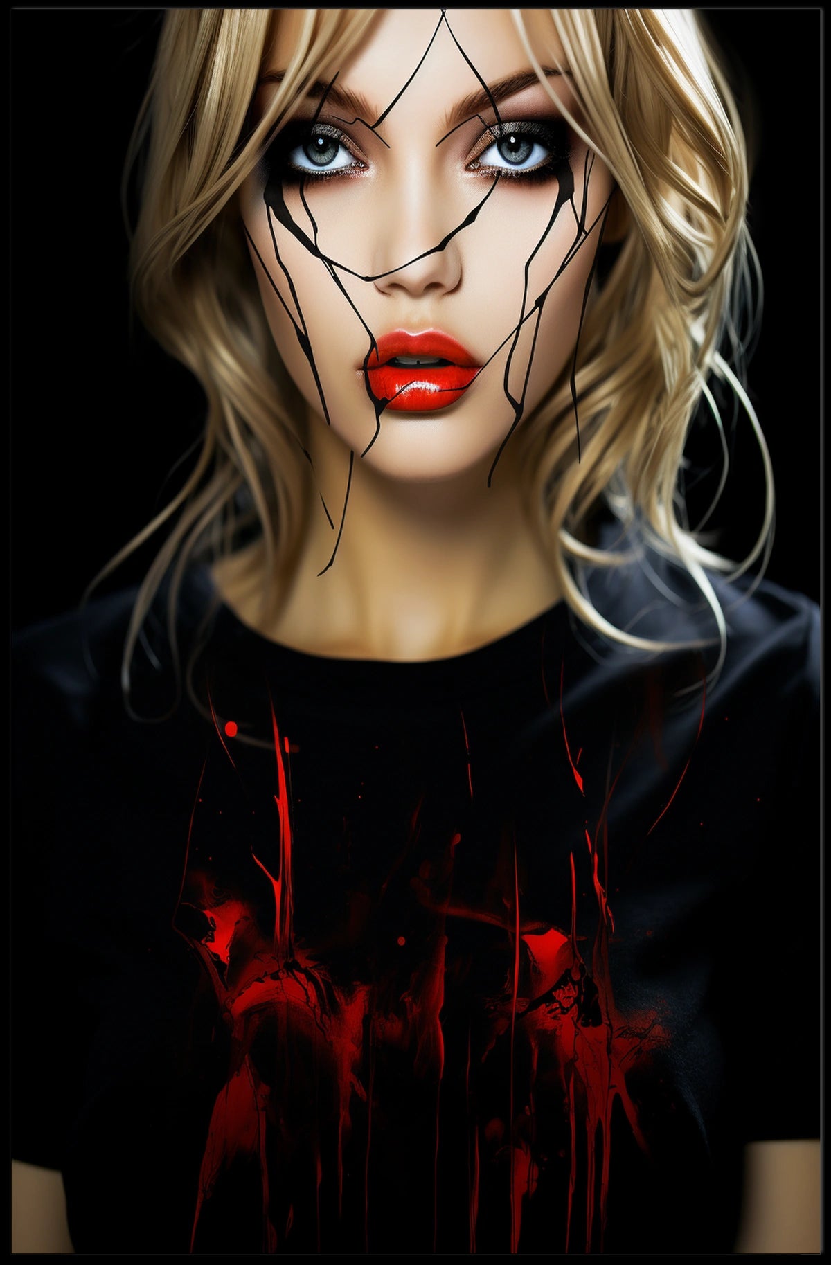 Fractured Beauty Poster